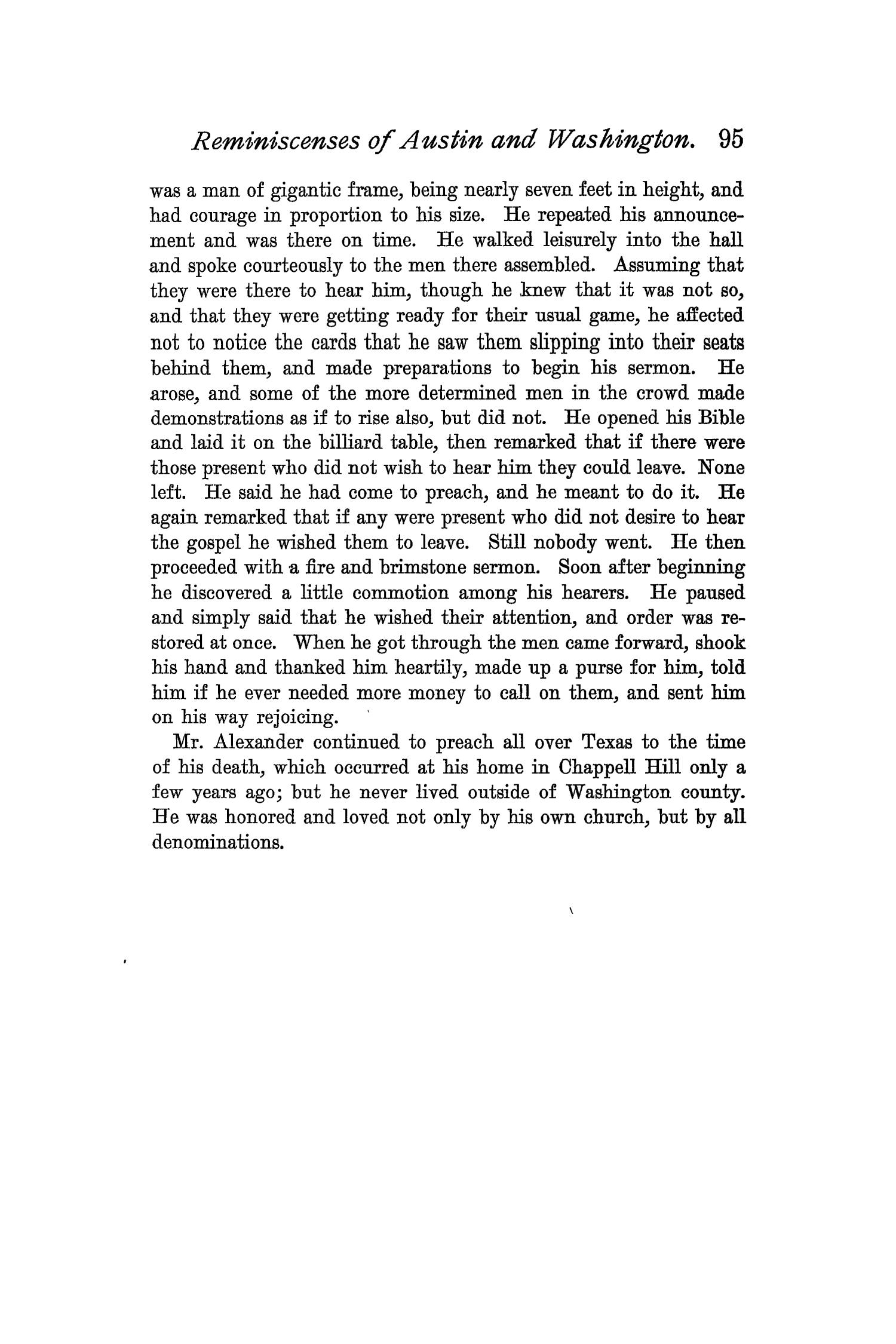 The Quarterly of the Texas State Historical Association, Volume 1, July 1897 - April, 1898
                                                
                                                    95
                                                