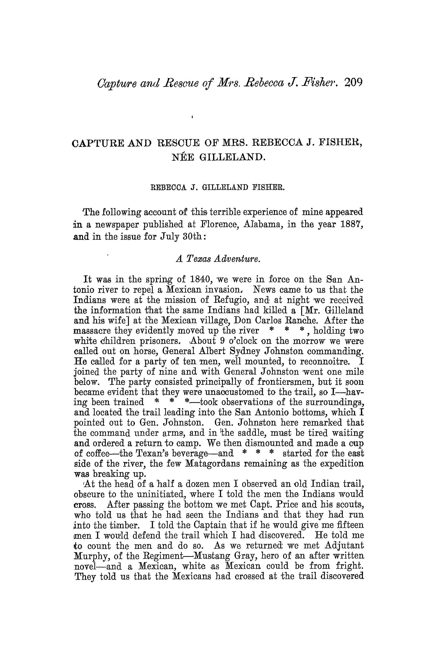 The Quarterly of the Texas State Historical Association, Volume 3, July 1899 - April, 1900
                                                
                                                    209
                                                