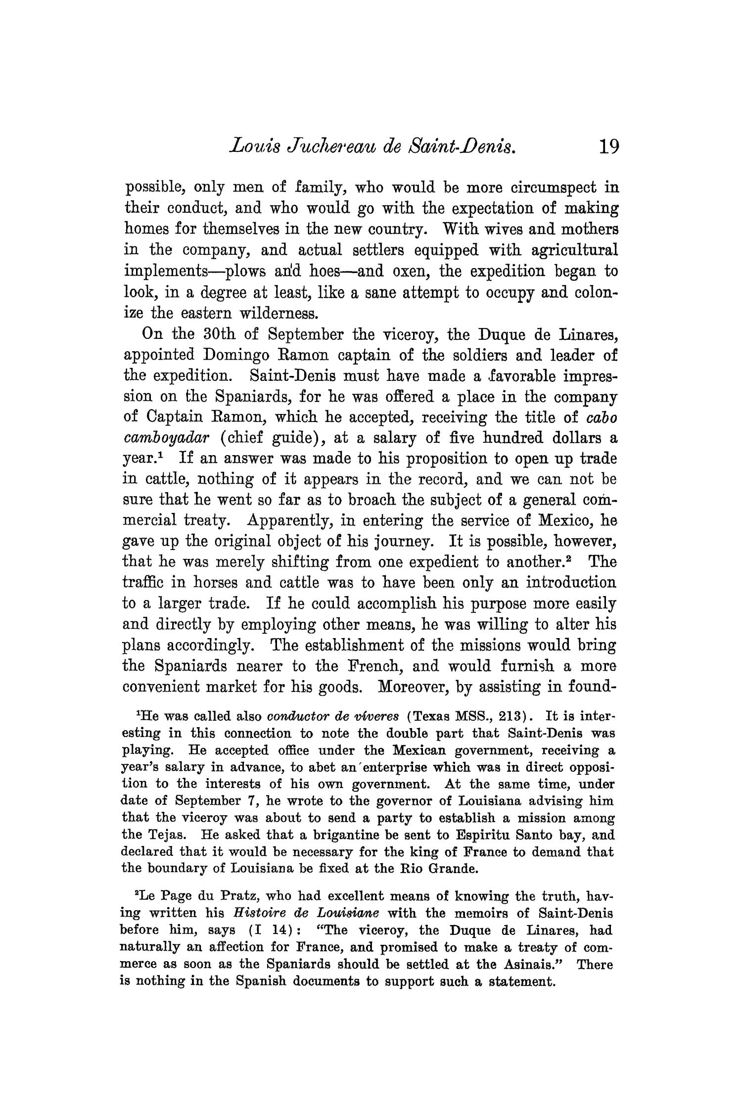 The Quarterly of the Texas State Historical Association, Volume 6, July 1902 - April, 1903
                                                
                                                    19
                                                