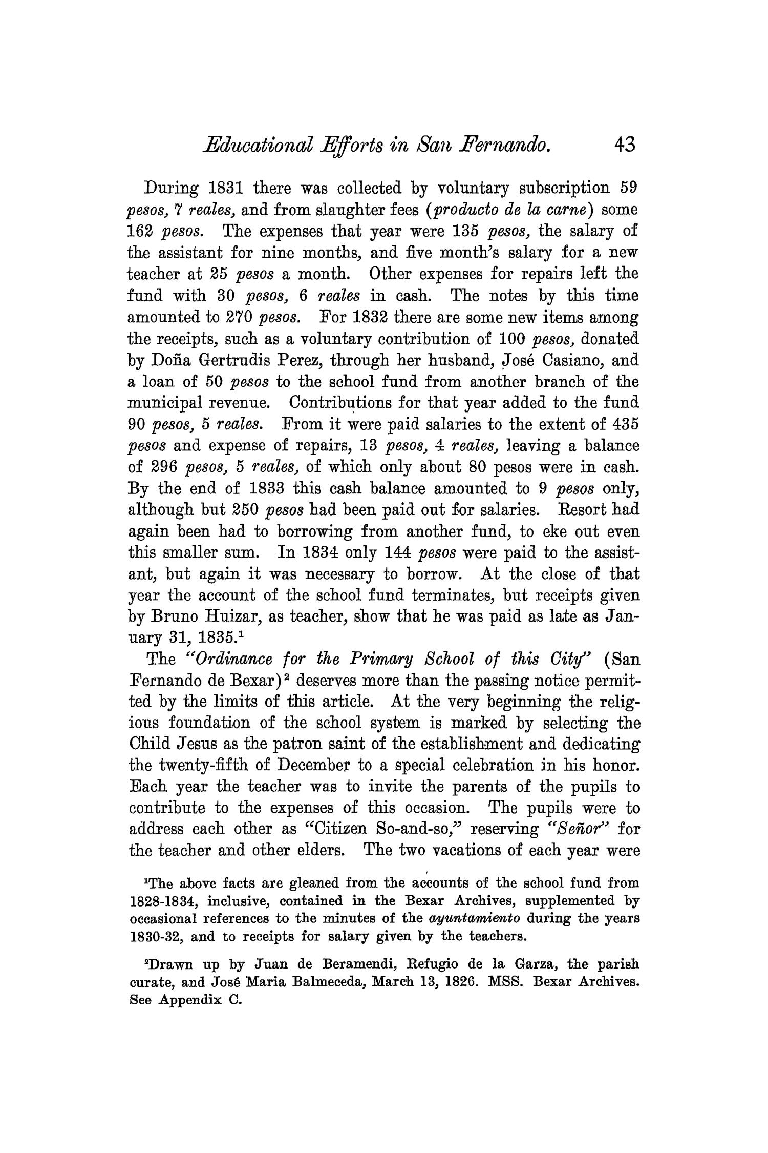 The Quarterly of the Texas State Historical Association, Volume 6, July 1902 - April, 1903
                                                
                                                    43
                                                