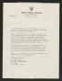 Letter: [Letter from Phil Gramm to the Women Airforce Service Pilots, Septemb…
