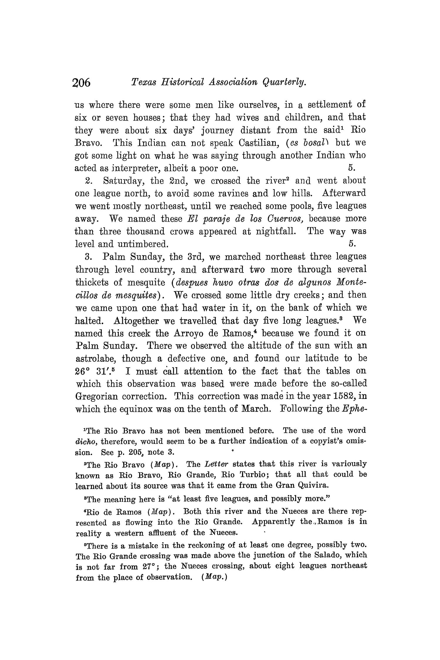 The Quarterly of the Texas State Historical Association, Volume 8, July 1904 - April, 1905
                                                
                                                    206
                                                