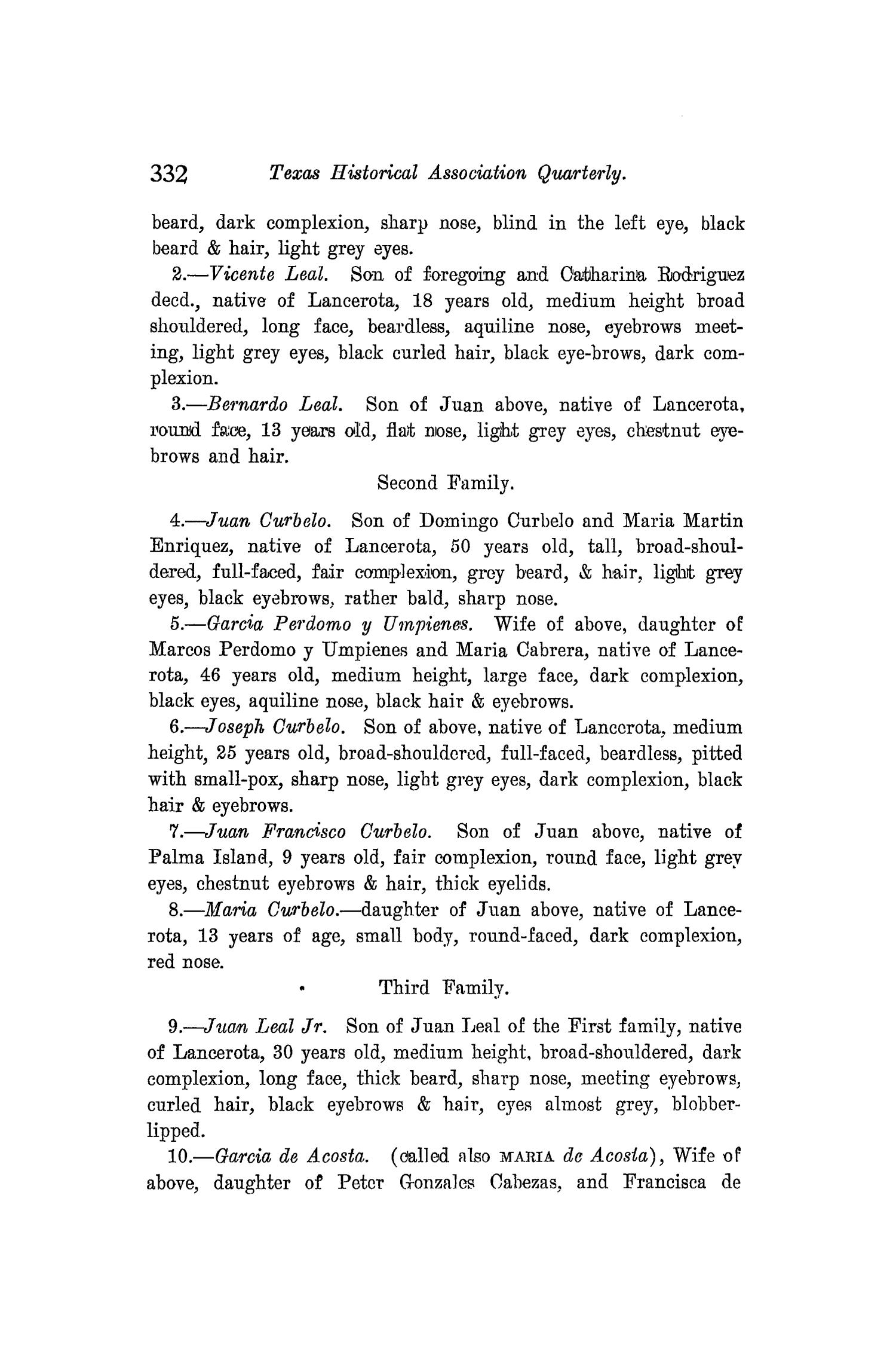 The Quarterly of the Texas State Historical Association, Volume 8, July 1904 - April, 1905
                                                
                                                    332
                                                