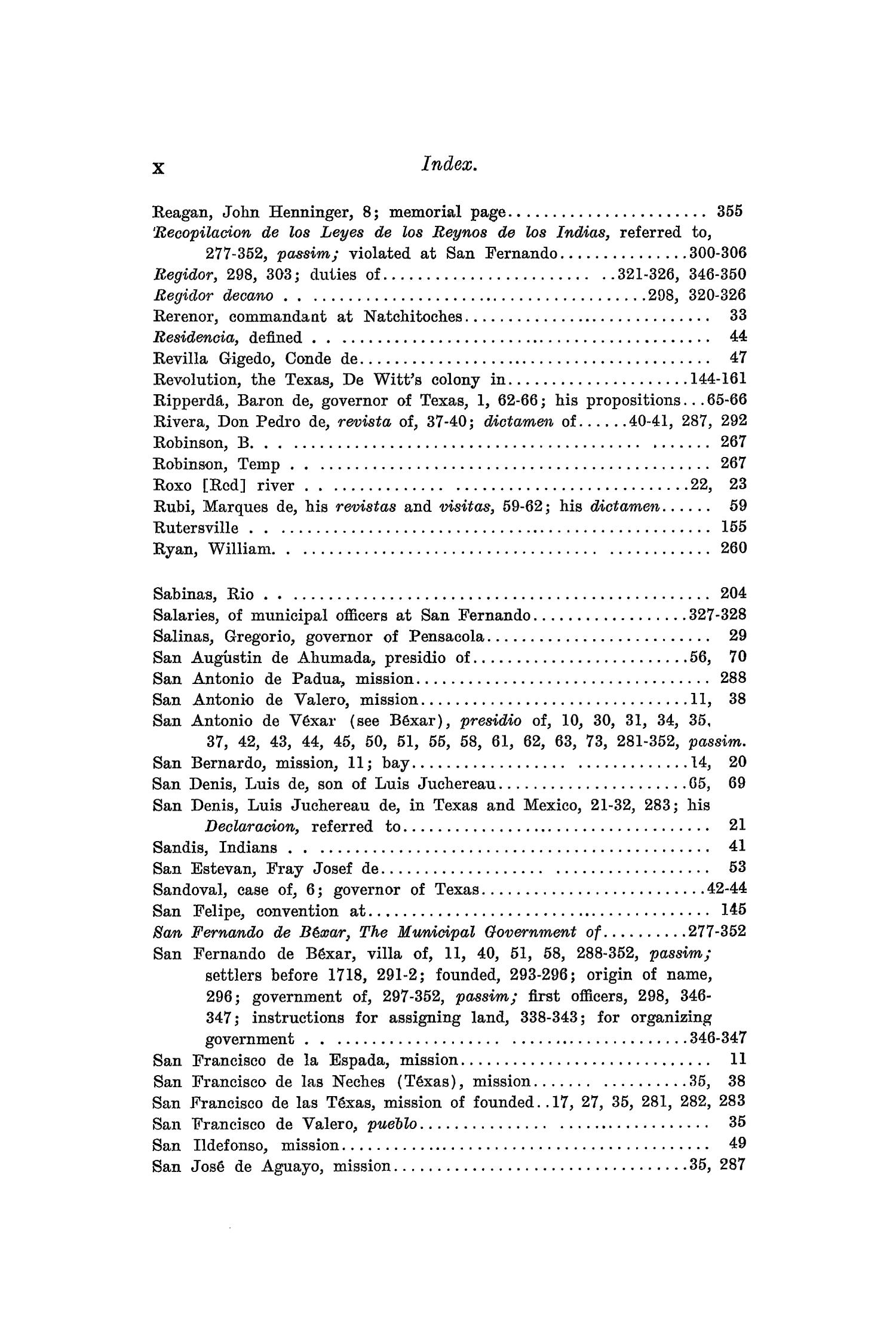 The Quarterly of the Texas State Historical Association, Volume 8, July 1904 - April, 1905
                                                
                                                    x
                                                
