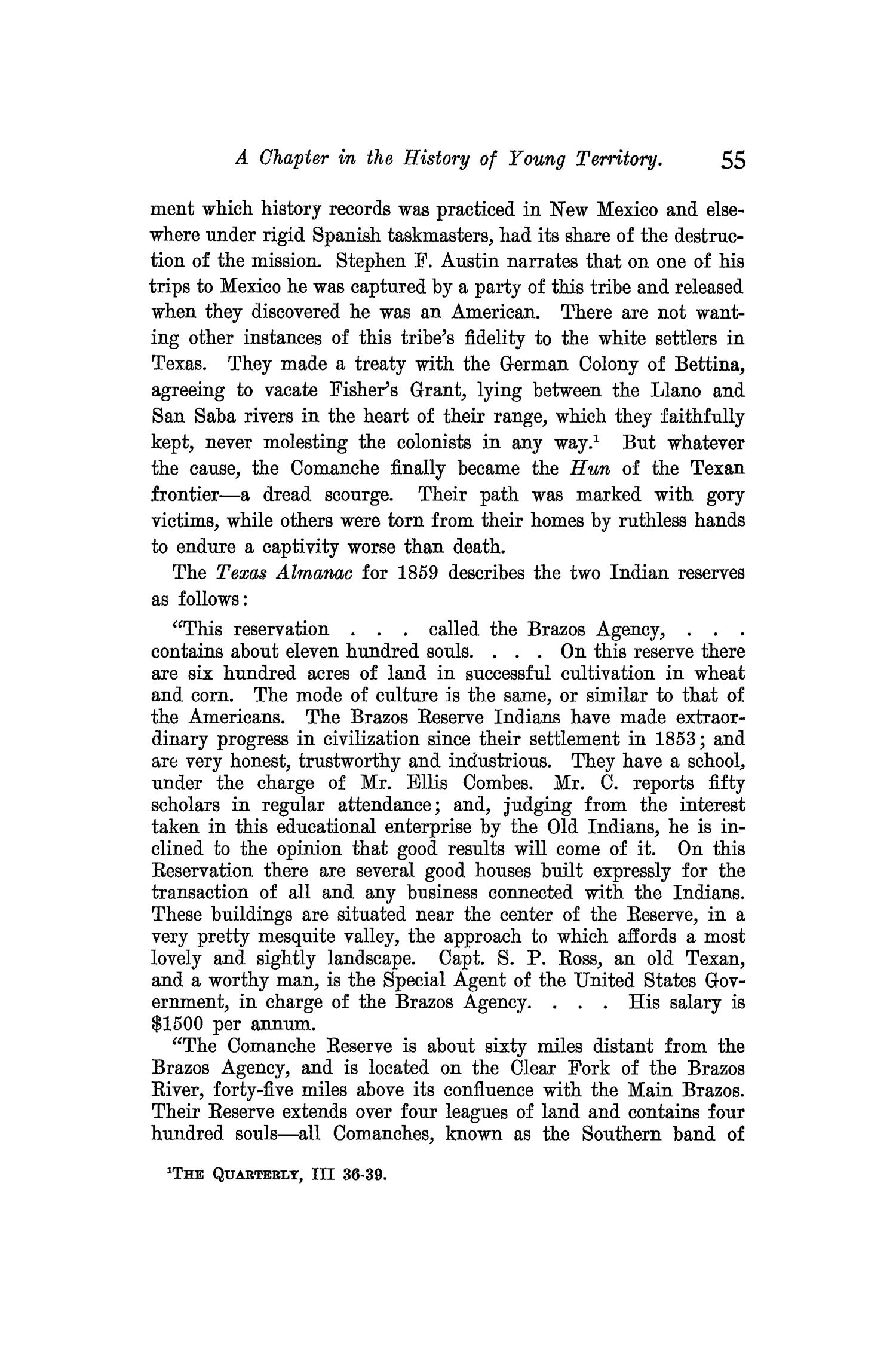 The Quarterly of the Texas State Historical Association, Volume 9, July 1905 - April, 1906
                                                
                                                    55
                                                