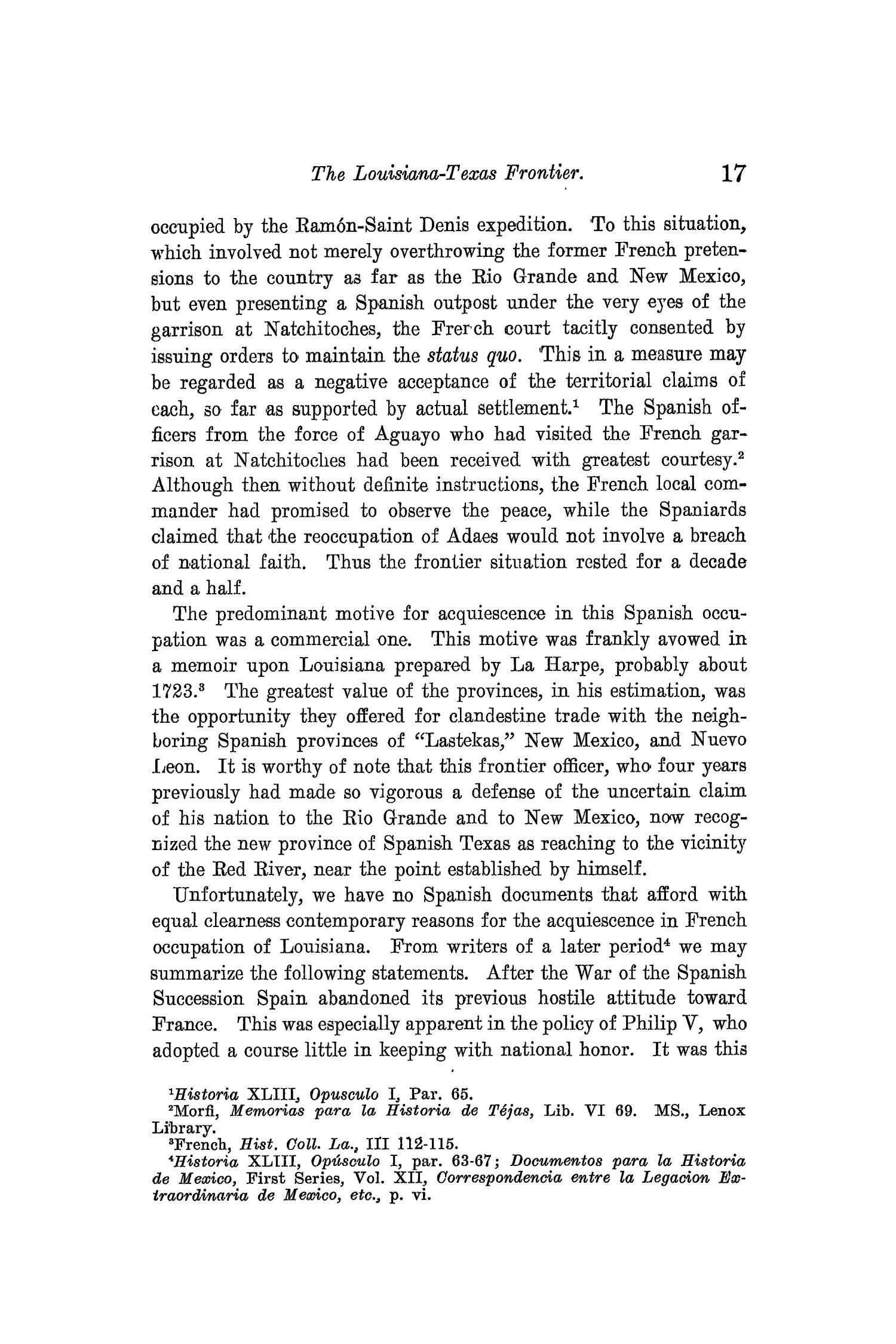 The Quarterly of the Texas State Historical Association, Volume 10, July 1906 - April, 1907
                                                
                                                    17
                                                