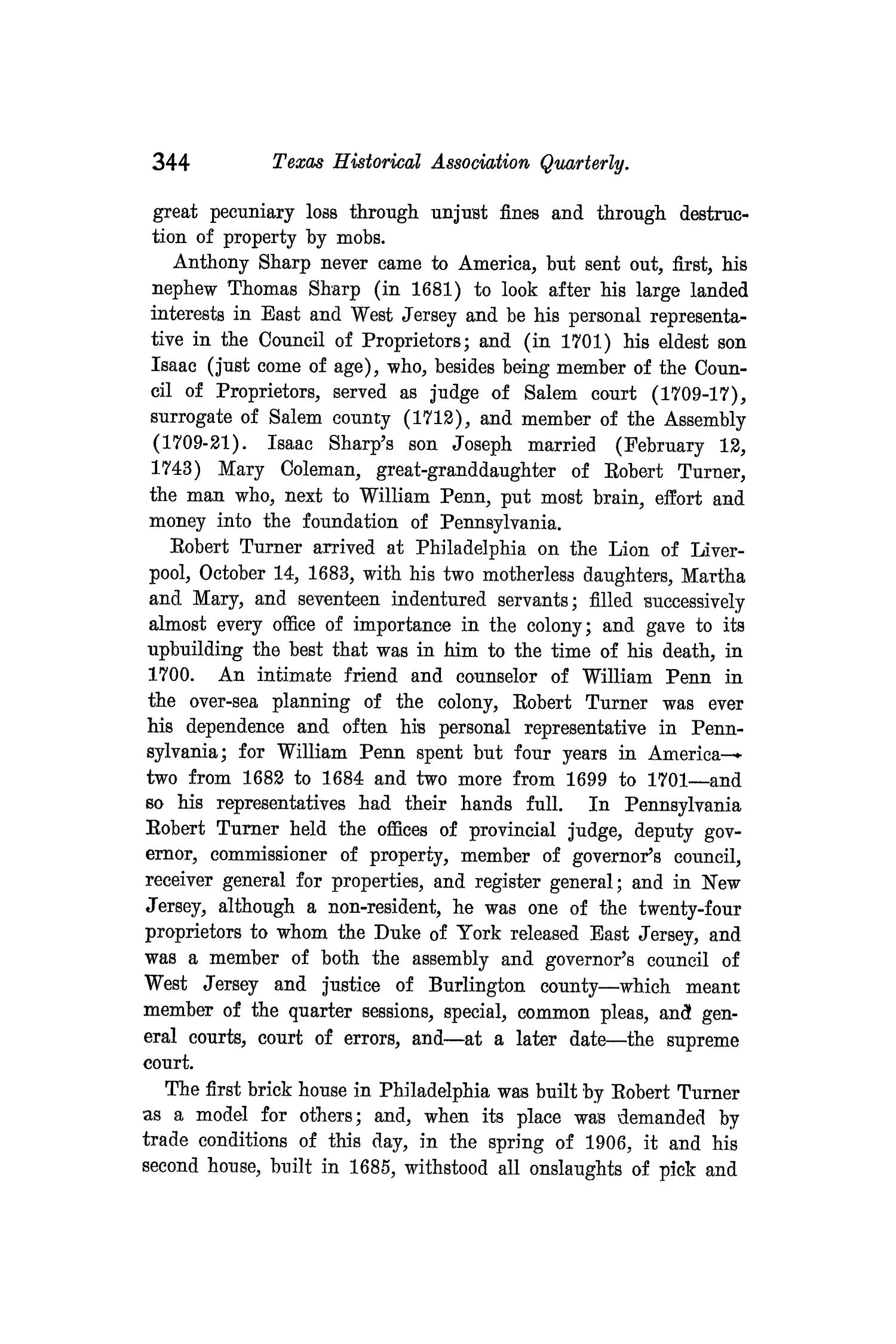 The Quarterly of the Texas State Historical Association, Volume 10, July 1906 - April, 1907
                                                
                                                    344
                                                
