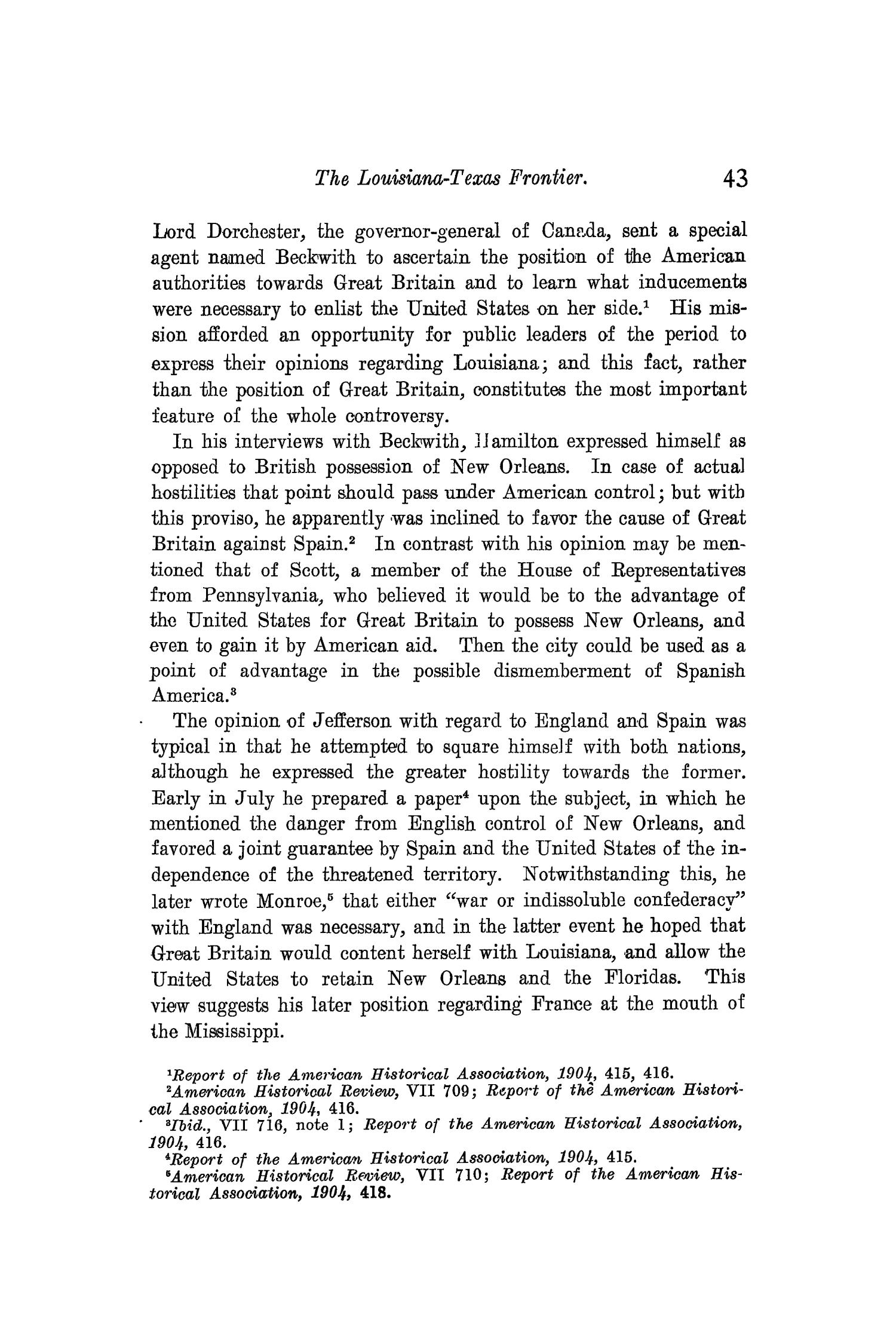 The Quarterly of the Texas State Historical Association, Volume 10, July 1906 - April, 1907
                                                
                                                    43
                                                