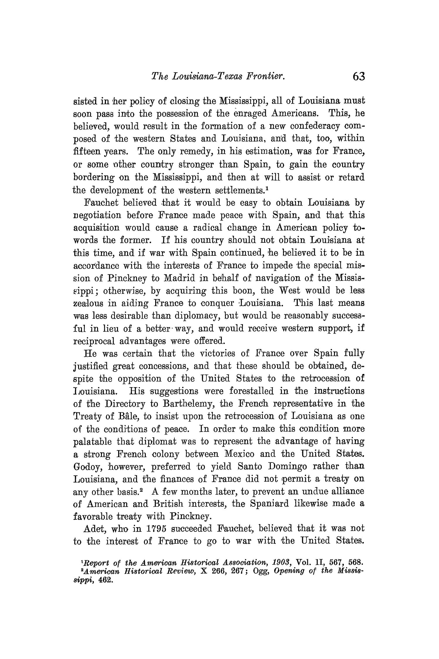 The Quarterly of the Texas State Historical Association, Volume 10, July 1906 - April, 1907
                                                
                                                    63
                                                