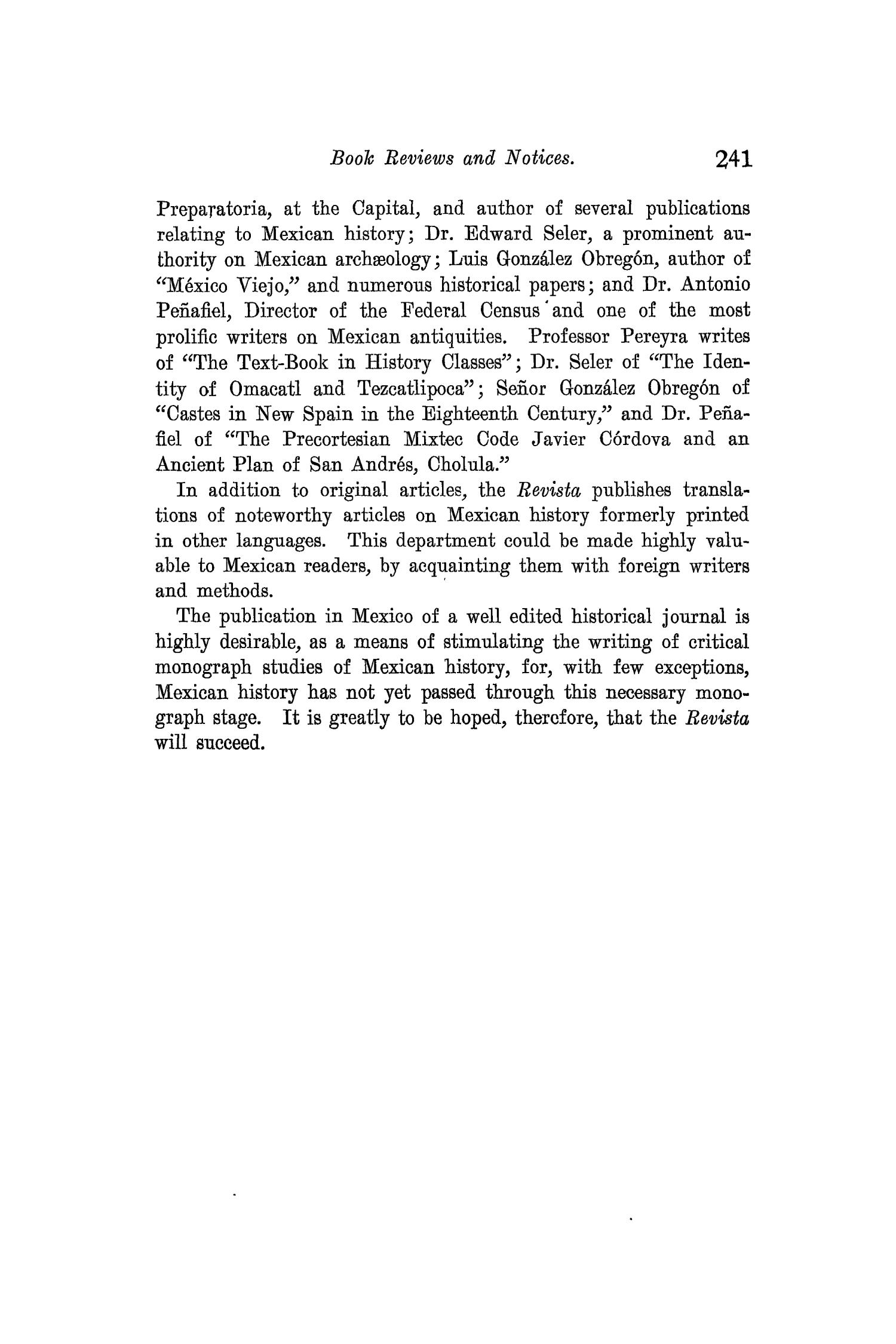 The Quarterly of the Texas State Historical Association, Volume 11, July 1907 - April, 1908
                                                
                                                    241
                                                