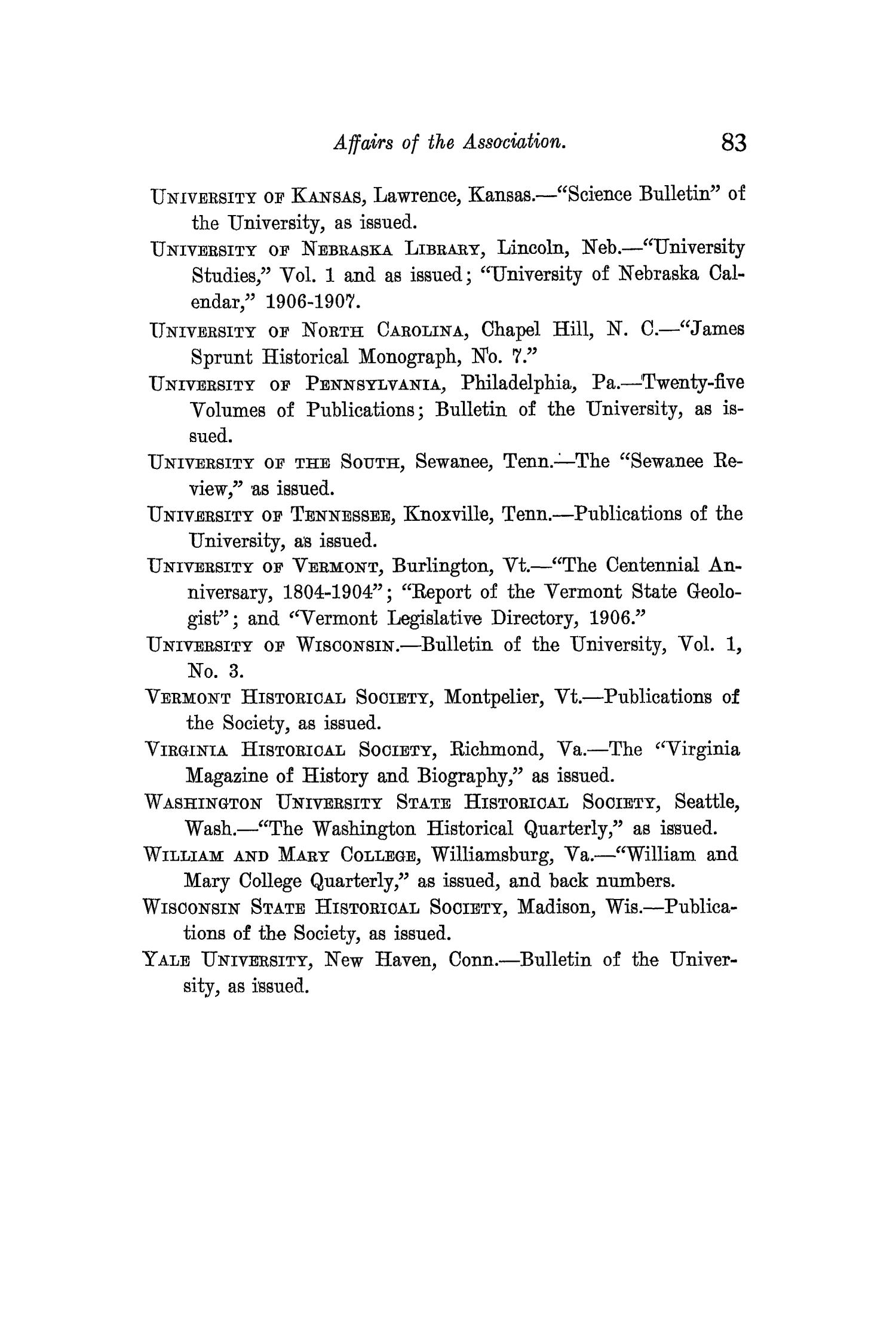 The Quarterly of the Texas State Historical Association, Volume 11, July 1907 - April, 1908
                                                
                                                    83
                                                