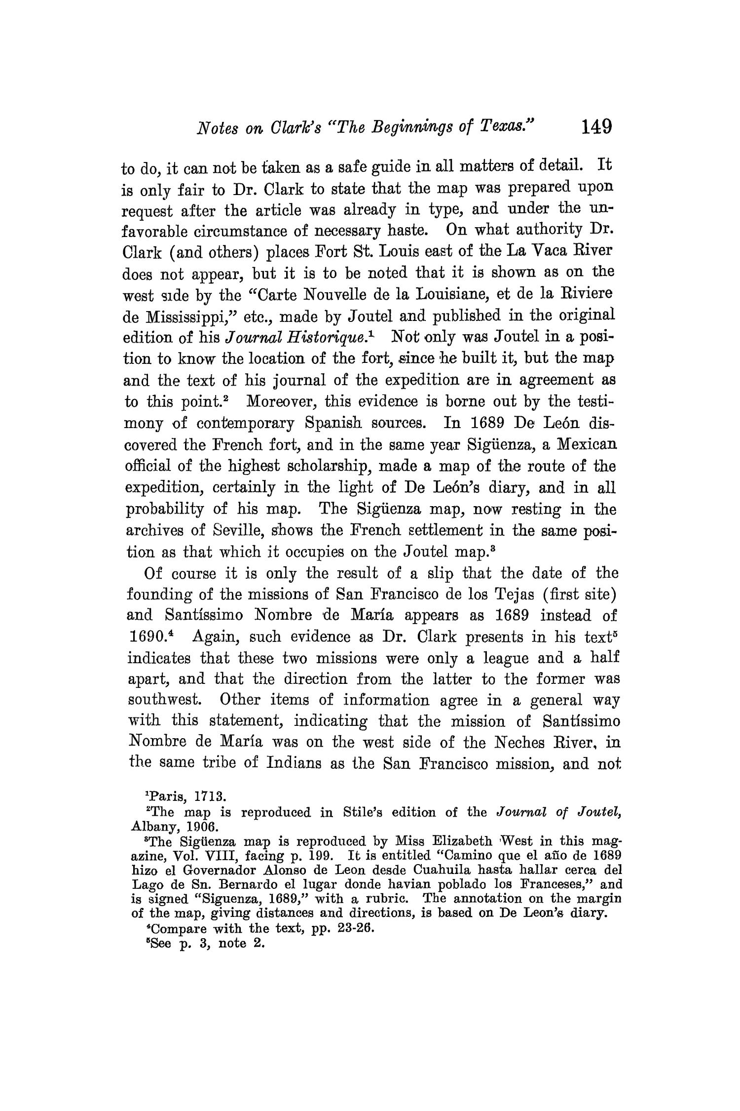 The Quarterly of the Texas State Historical Association, Volume 12, July 1908 - April, 1909
                                                
                                                    149
                                                