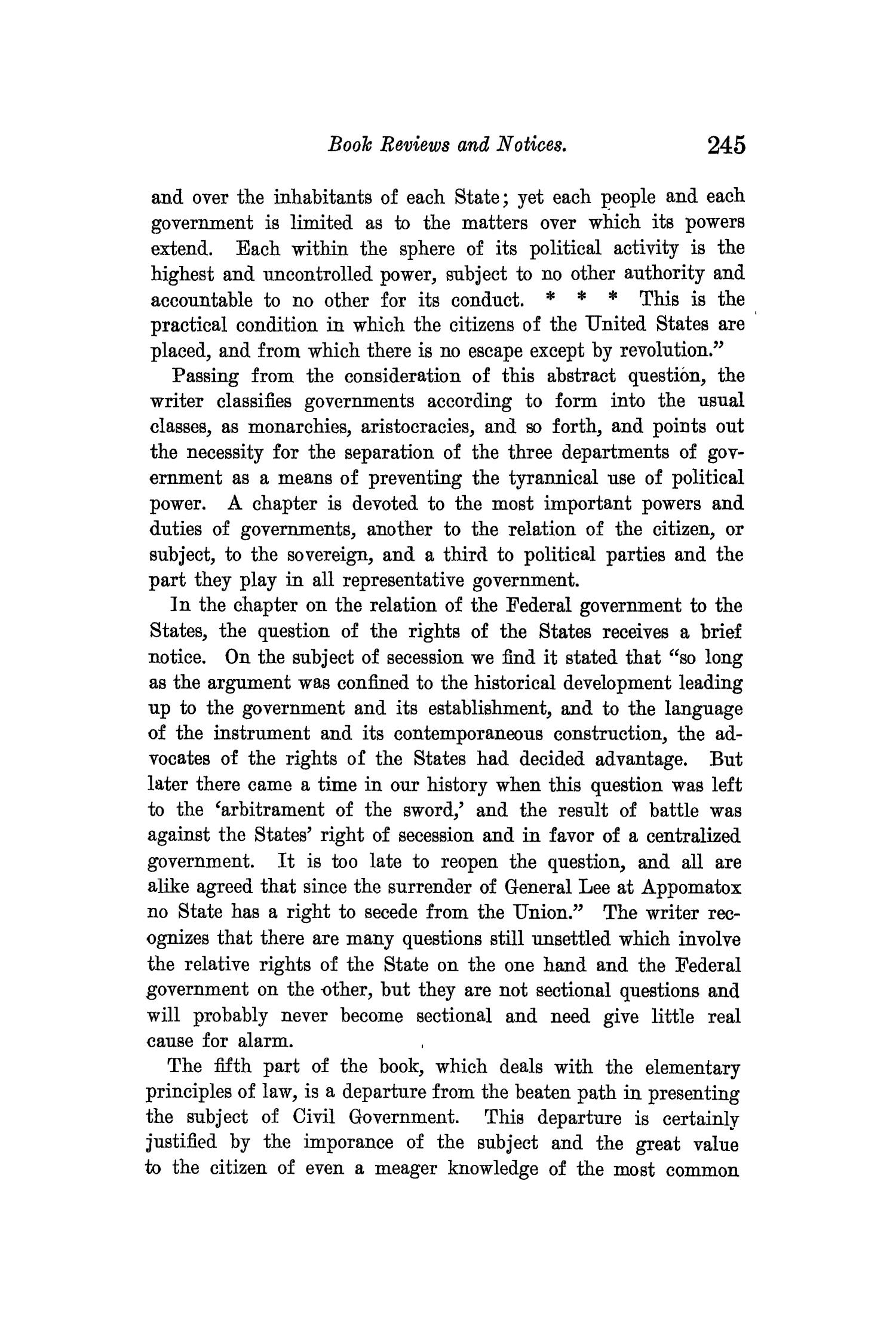 The Quarterly of the Texas State Historical Association, Volume 12, July 1908 - April, 1909
                                                
                                                    245
                                                