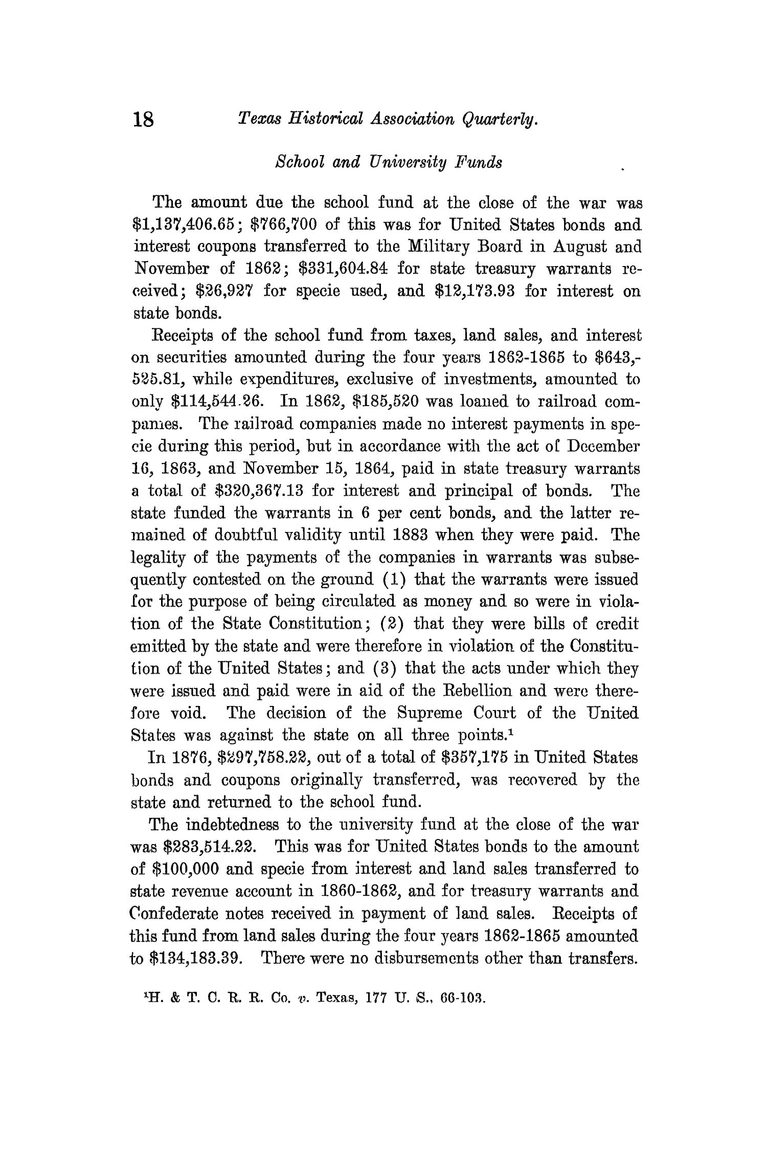 The Quarterly of the Texas State Historical Association, Volume 14, July 1910 - April, 1911
                                                
                                                    18
                                                