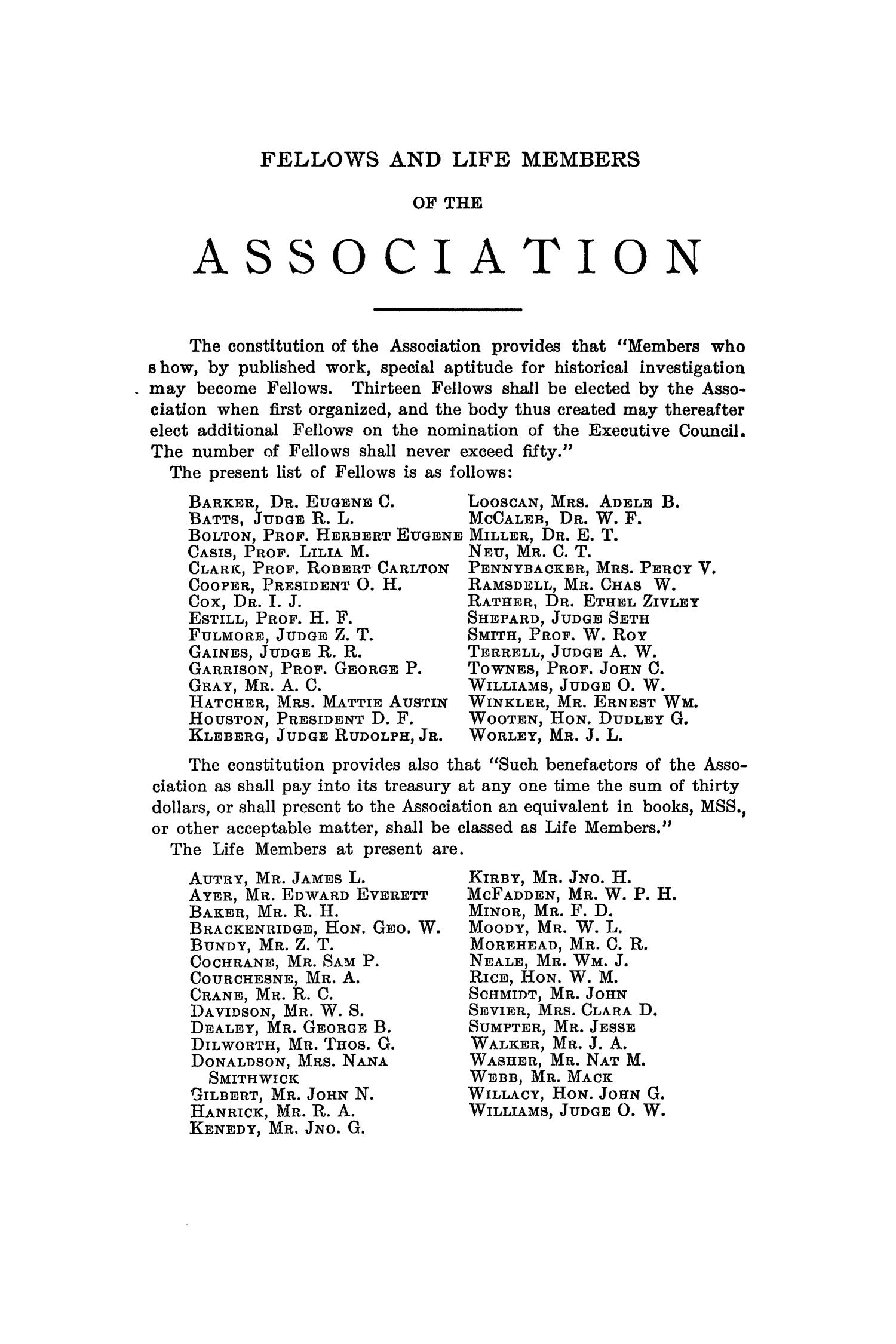 The Quarterly of the Texas State Historical Association, Volume 14, July 1910 - April, 1911
                                                
                                                    None
                                                
