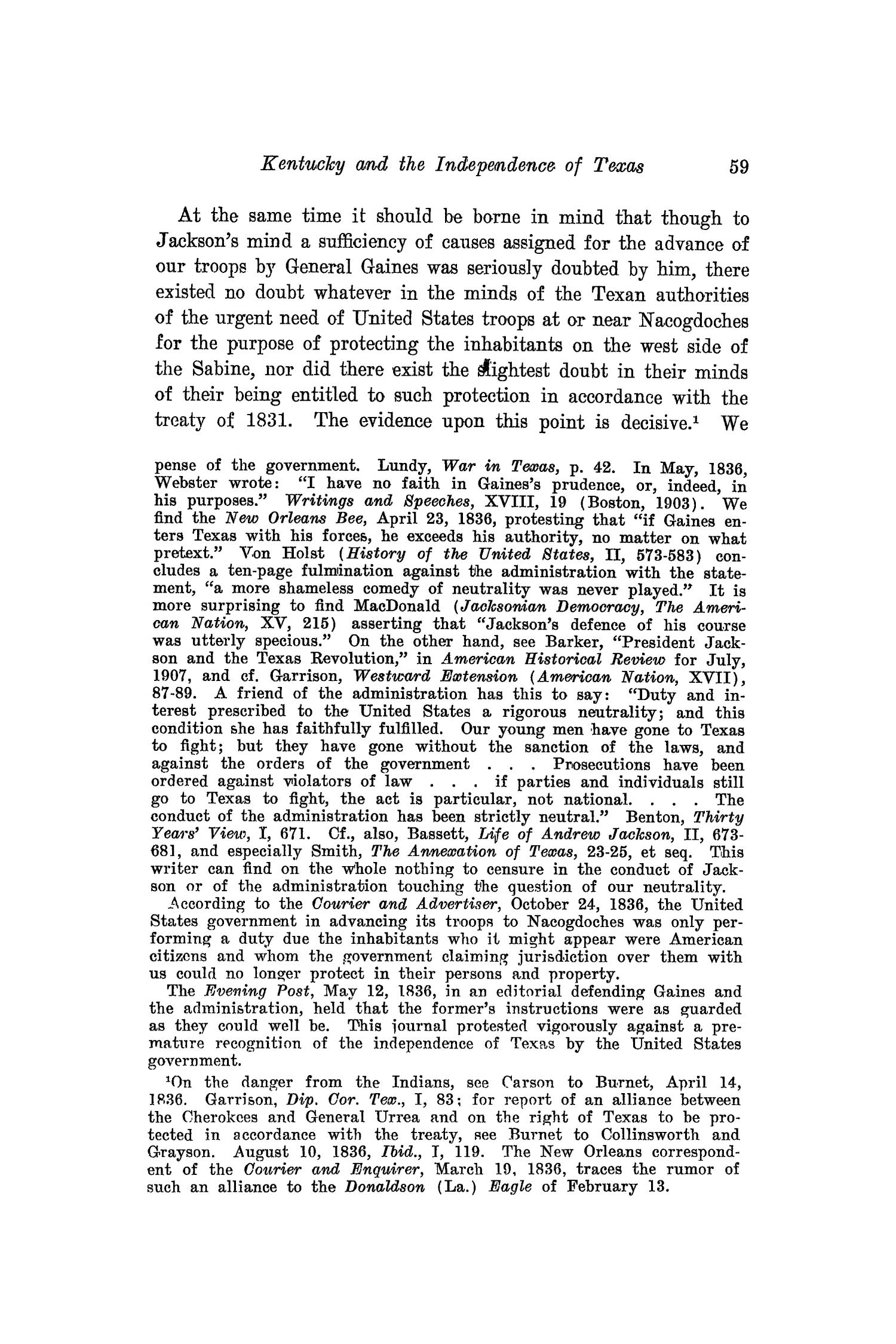 The Southwestern Historical Quarterly, Volume 16, July 1912 - April, 1913
                                                
                                                    59
                                                