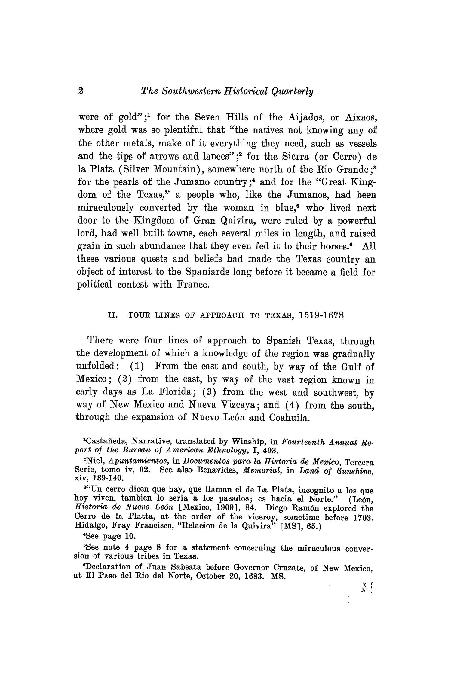 The Southwestern Historical Quarterly, Volume 16, July 1912 - April, 1913
                                                
                                                    2
                                                