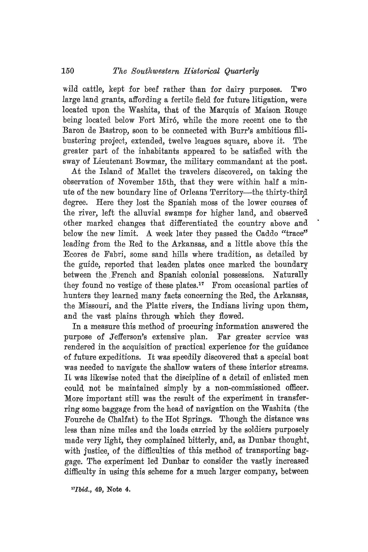 The Southwestern Historical Quarterly, Volume 17, July 1913 - April, 1914
                                                
                                                    150
                                                