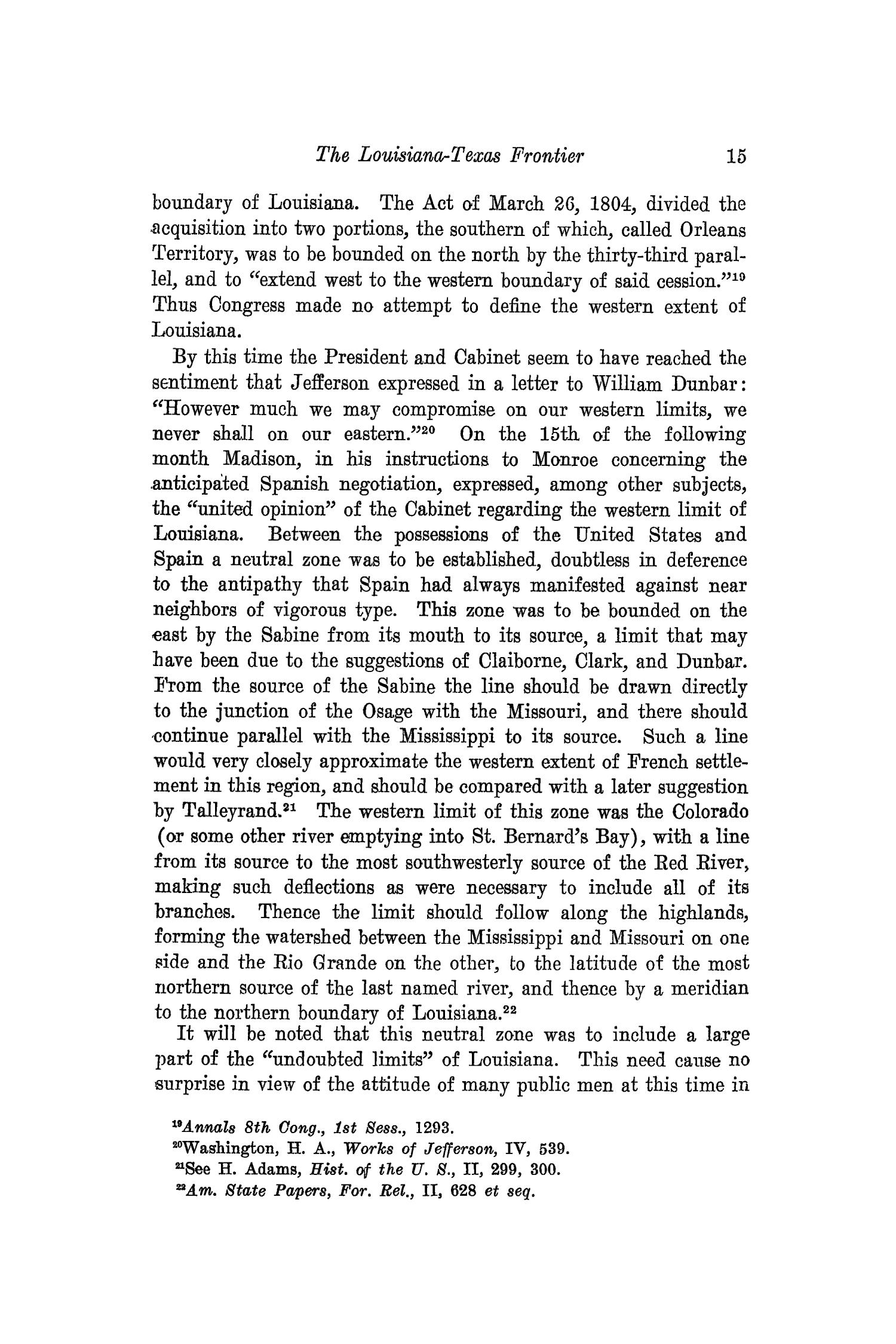 The Southwestern Historical Quarterly, Volume 17, July 1913 - April, 1914
                                                
                                                    15
                                                