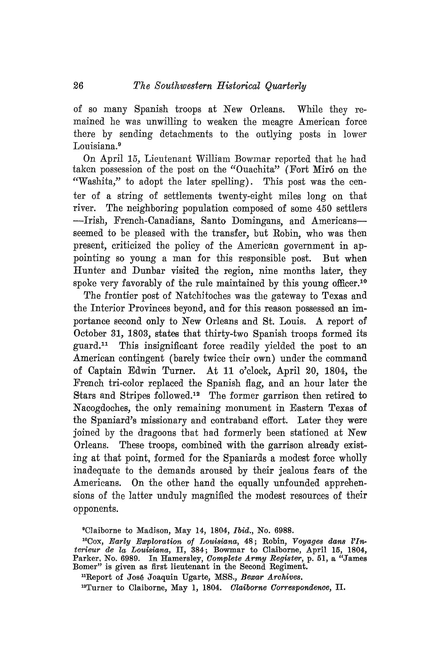 The Southwestern Historical Quarterly, Volume 17, July 1913 - April, 1914
                                                
                                                    26
                                                