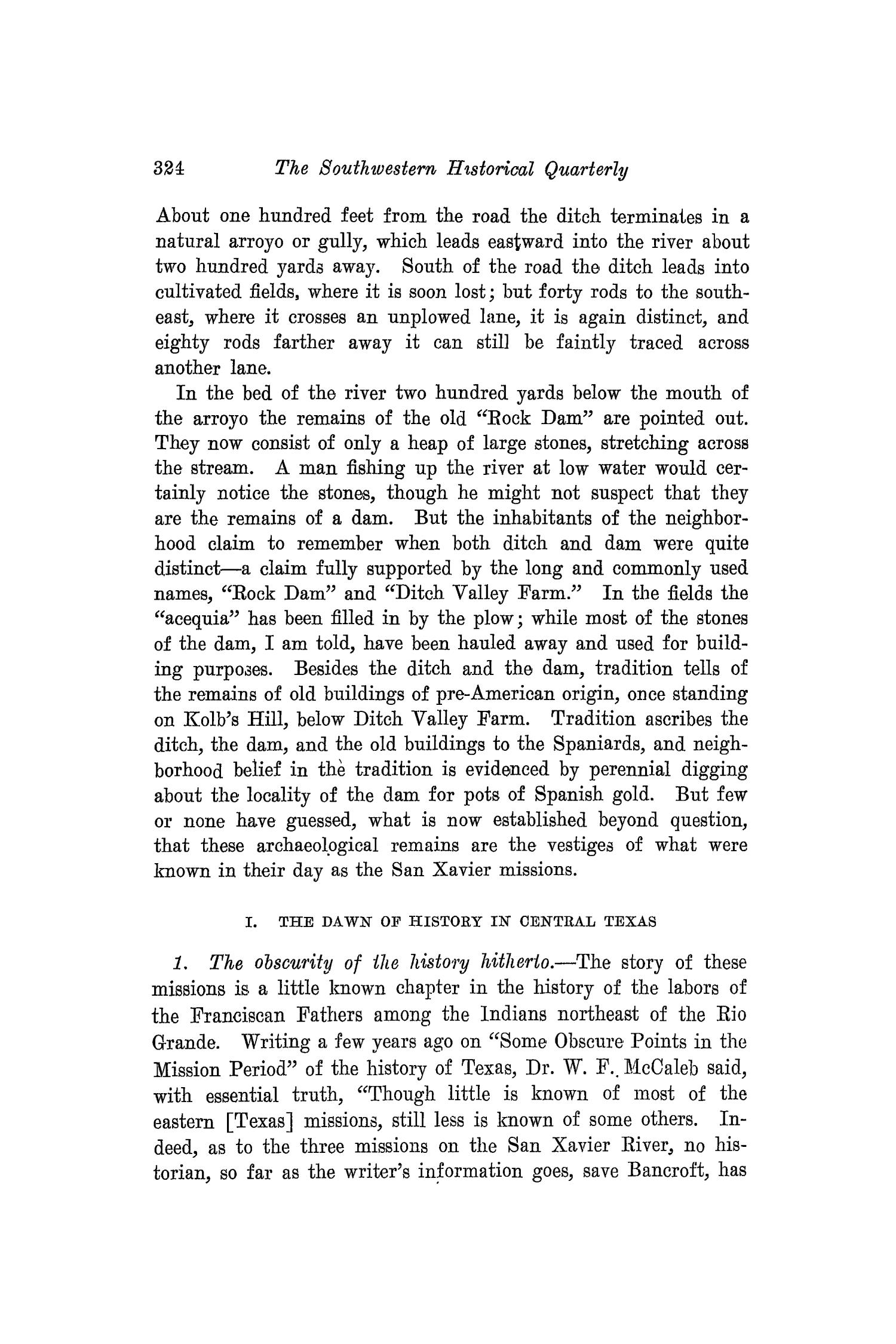 The Southwestern Historical Quarterly, Volume 17, July 1913 - April, 1914
                                                
                                                    324
                                                