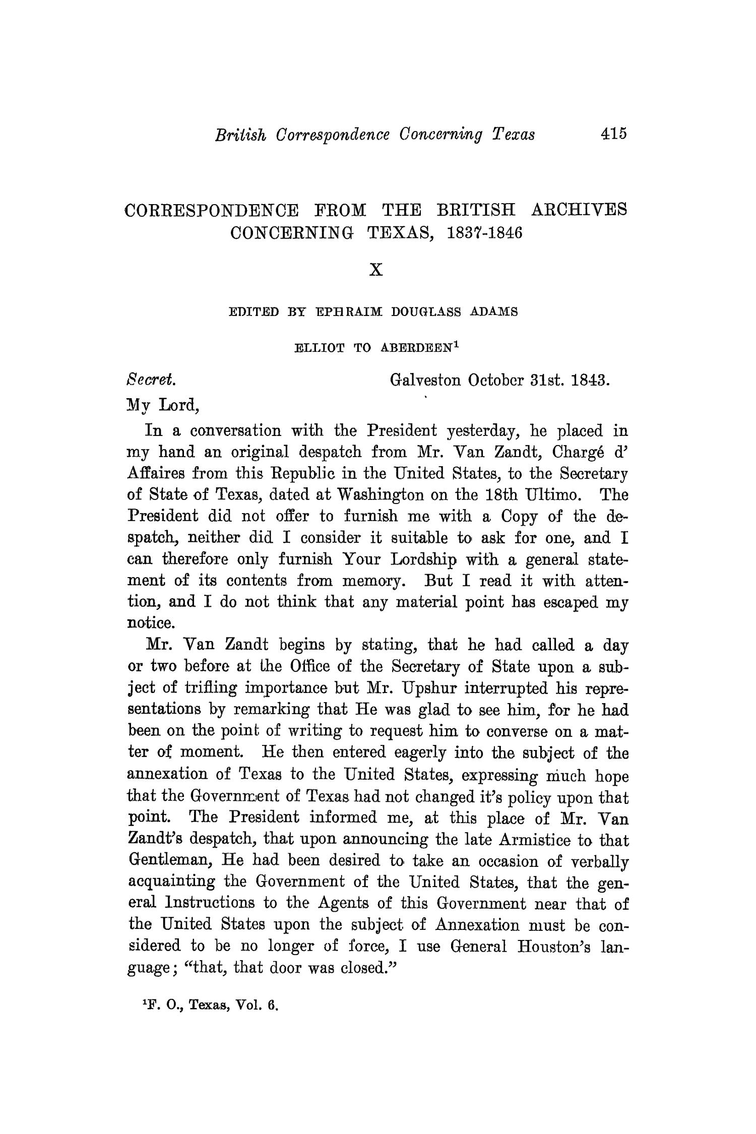 The Southwestern Historical Quarterly, Volume 17, July 1913 - April, 1914
                                                
                                                    415
                                                