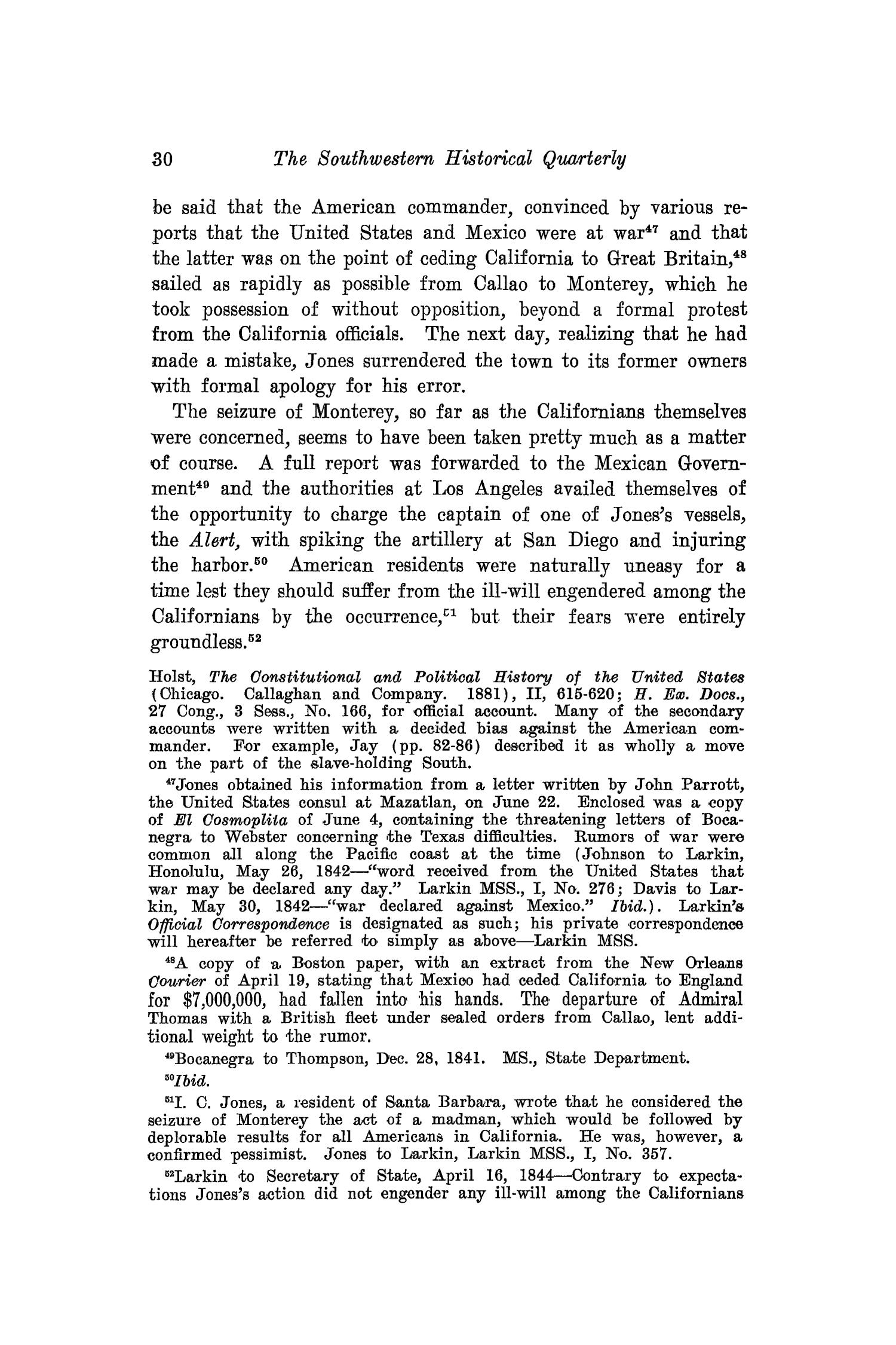 The Southwestern Historical Quarterly, Volume 18, July 1914 - April, 1915
                                                
                                                    30
                                                