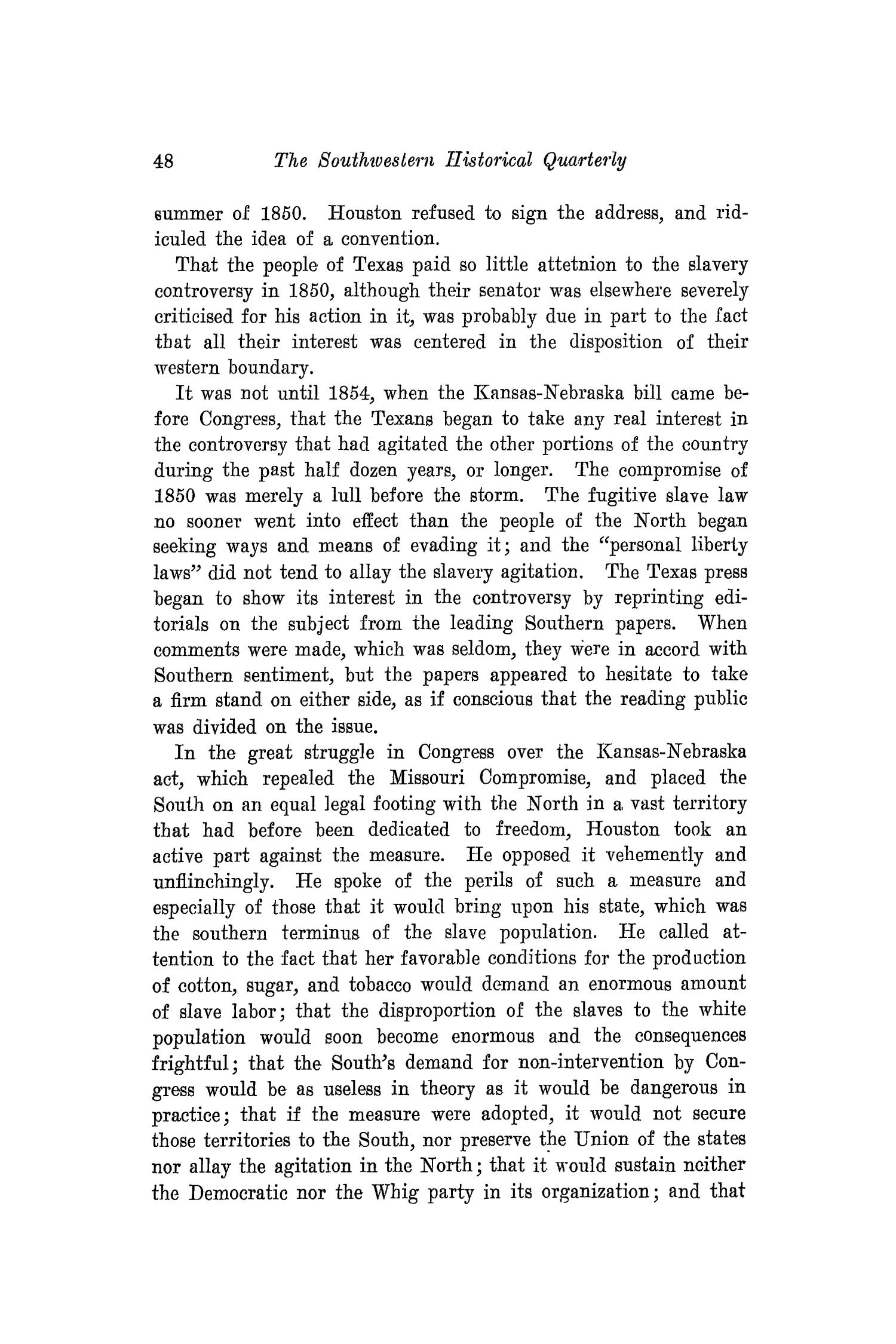 The Southwestern Historical Quarterly, Volume 18, July 1914 - April, 1915
                                                
                                                    48
                                                