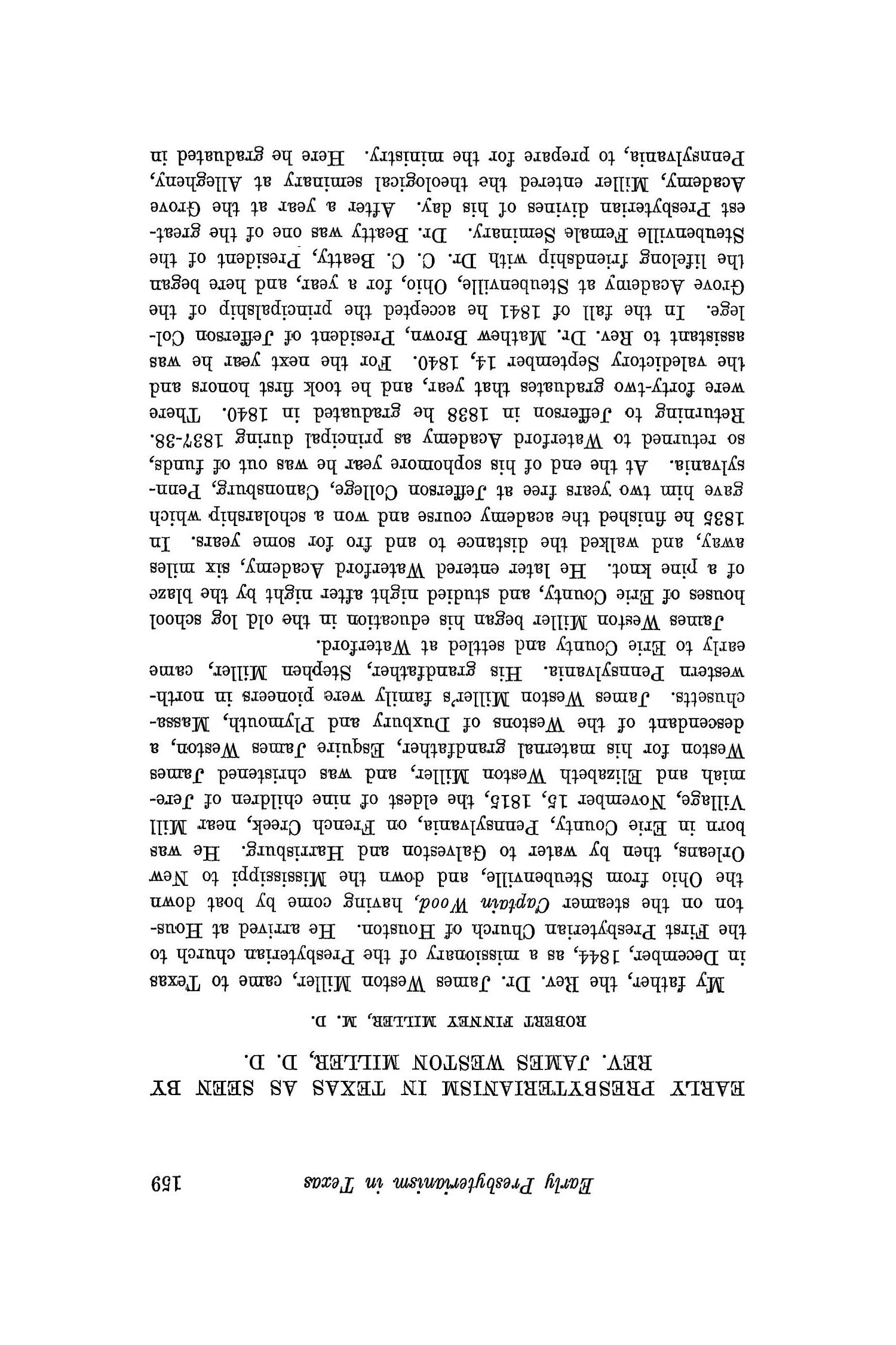 The Southwestern Historical Quarterly, Volume 19, July 1915 - April, 1916
                                                
                                                    159
                                                