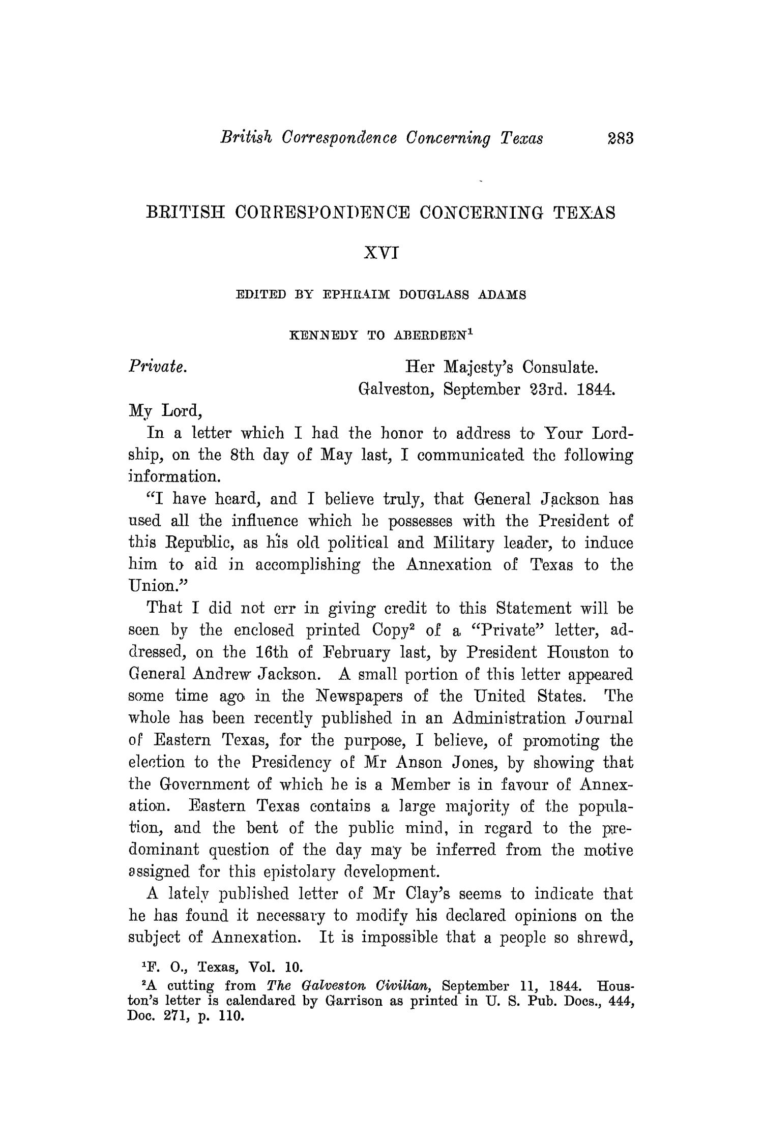 The Southwestern Historical Quarterly, Volume 19, July 1915 - April, 1916
                                                
                                                    283
                                                