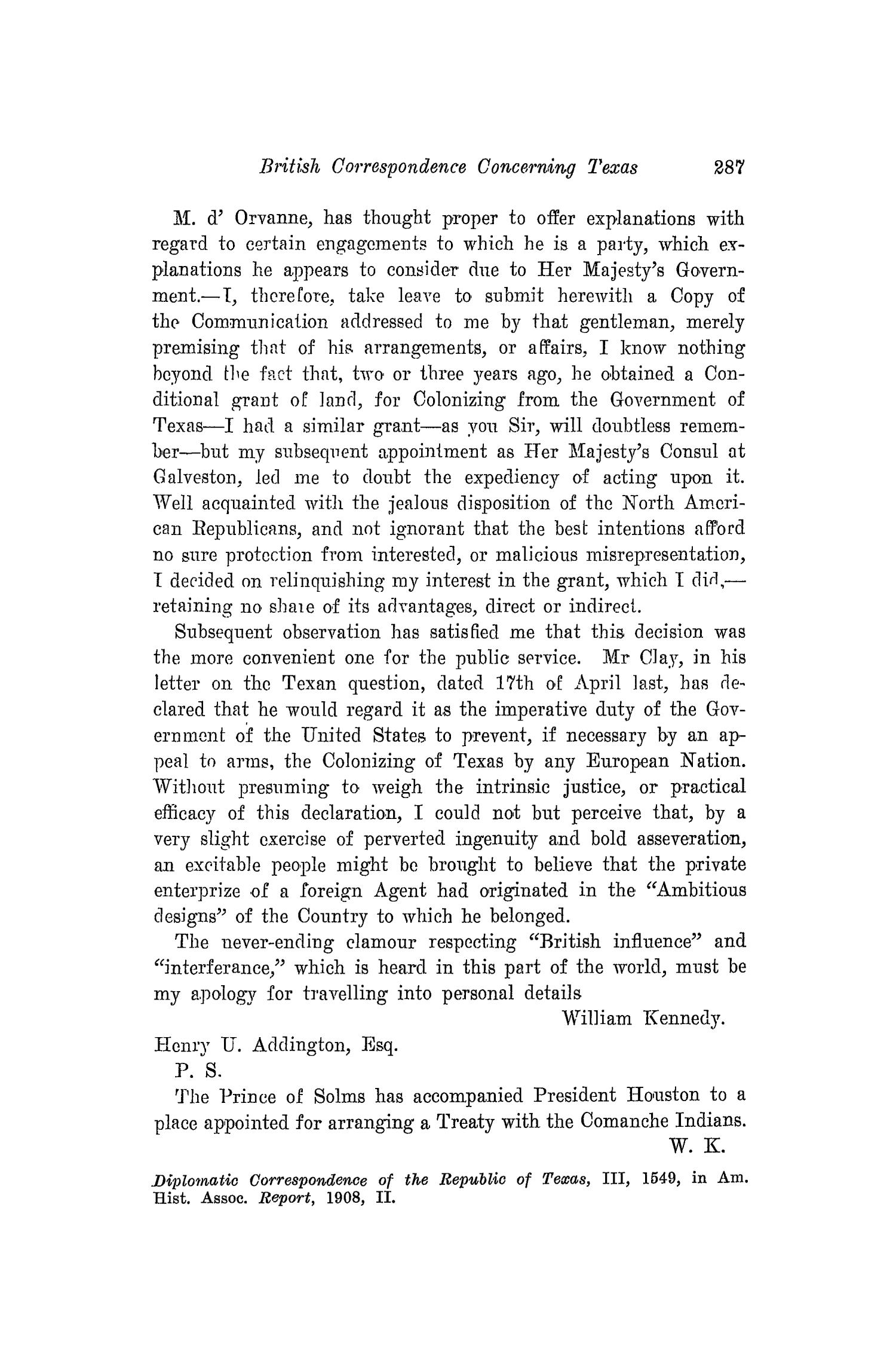The Southwestern Historical Quarterly, Volume 19, July 1915 - April, 1916
                                                
                                                    287
                                                