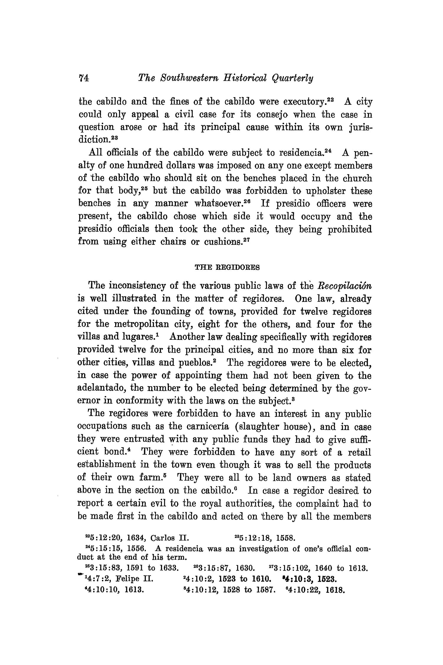 The Southwestern Historical Quarterly, Volume 19, July 1915 - April, 1916
                                                
                                                    74
                                                