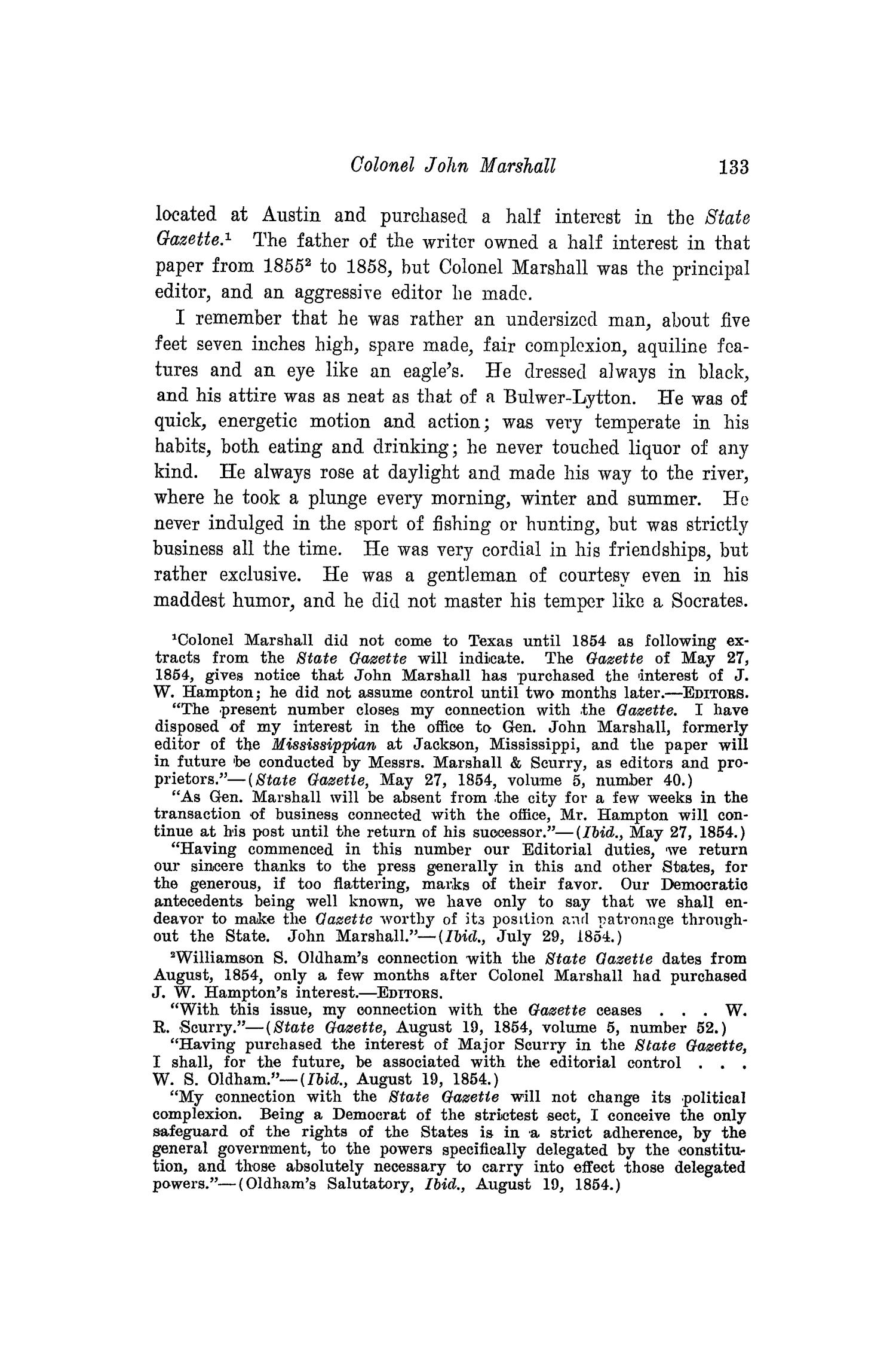 The Southwestern Historical Quarterly, Volume 20, July 1916 - April, 1917
                                                
                                                    133
                                                