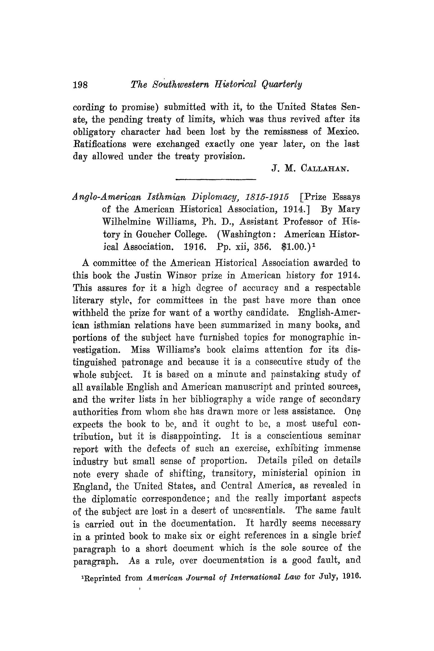 The Southwestern Historical Quarterly, Volume 20, July 1916 - April, 1917
                                                
                                                    198
                                                