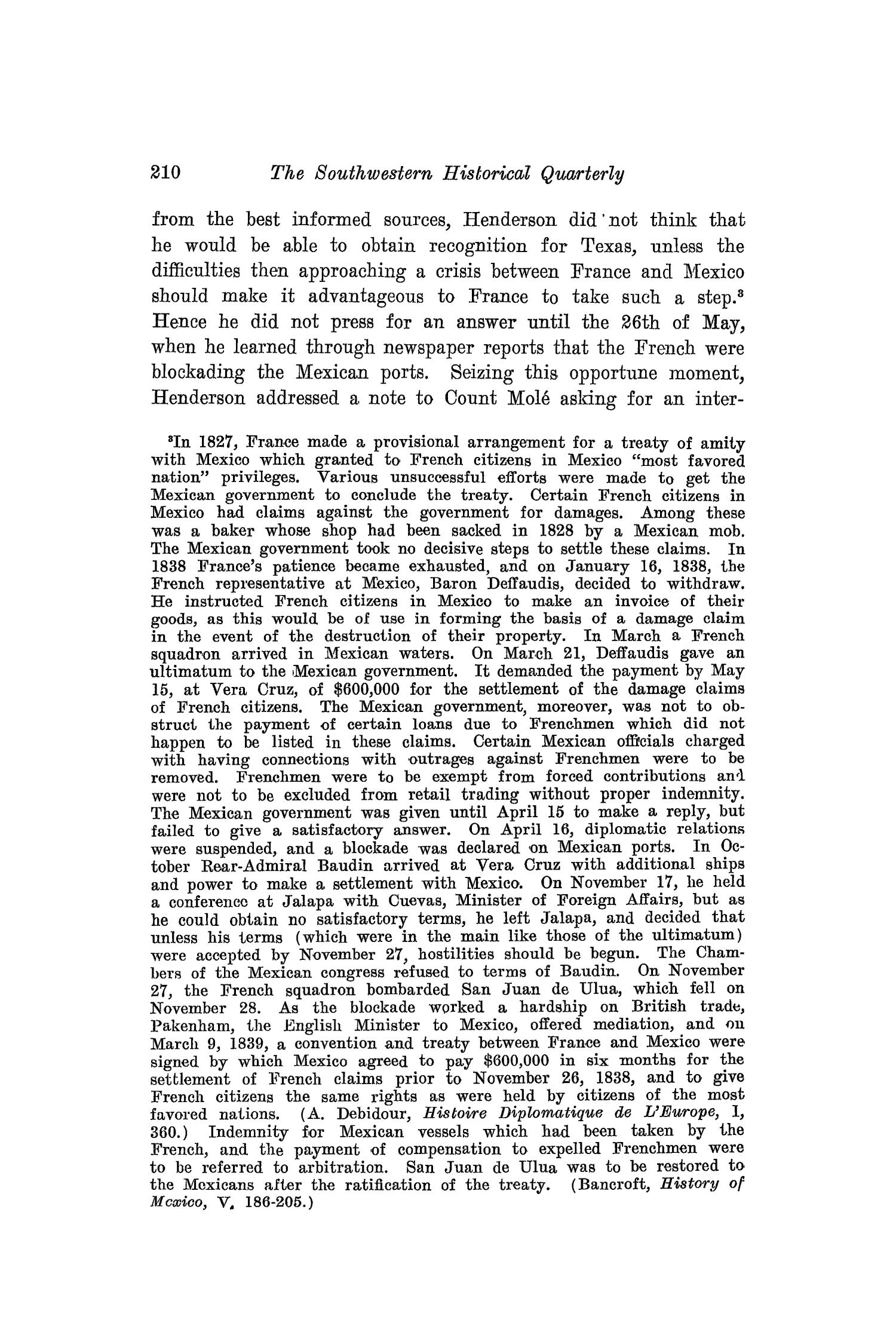 The Southwestern Historical Quarterly, Volume 20, July 1916 - April, 1917
                                                
                                                    210
                                                