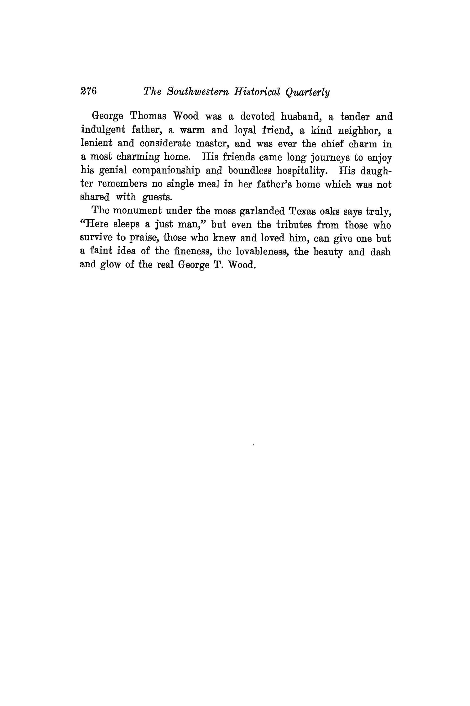 The Southwestern Historical Quarterly, Volume 20, July 1916 - April, 1917
                                                
                                                    276
                                                
