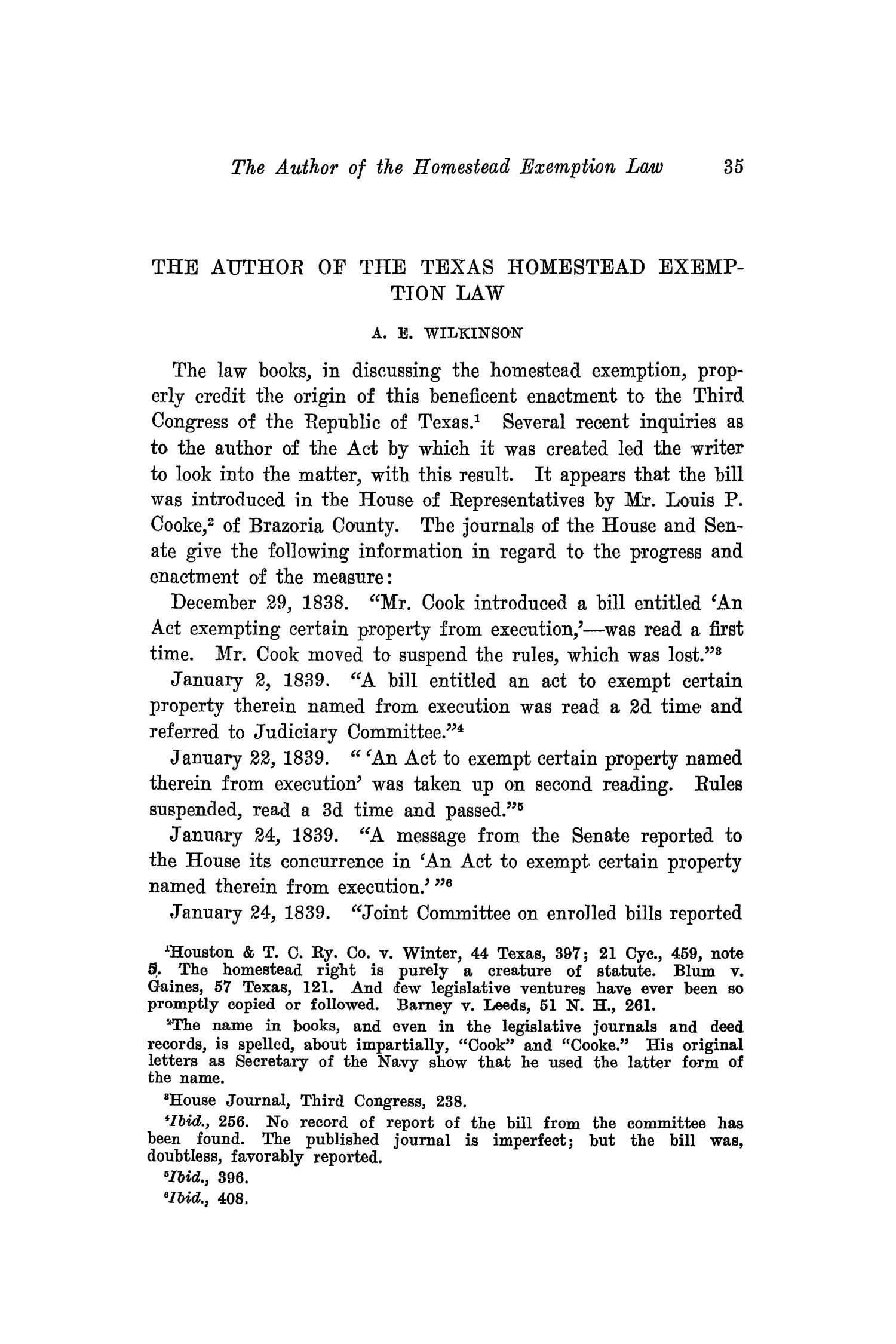 The Southwestern Historical Quarterly, Volume 20, July 1916 - April, 1917
                                                
                                                    35
                                                