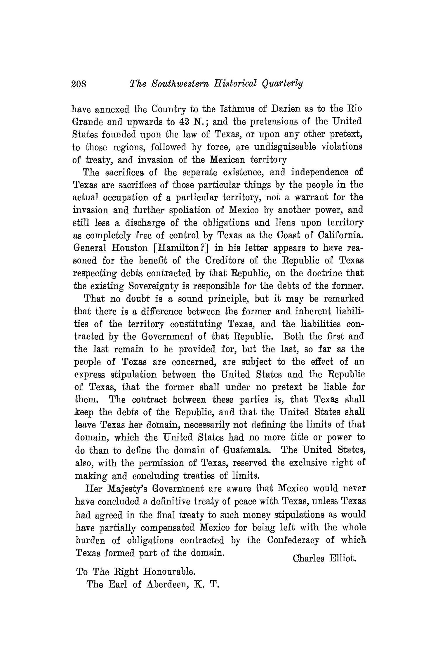 The Southwestern Historical Quarterly, Volume 21, July 1917 - April, 1918
                                                
                                                    208
                                                