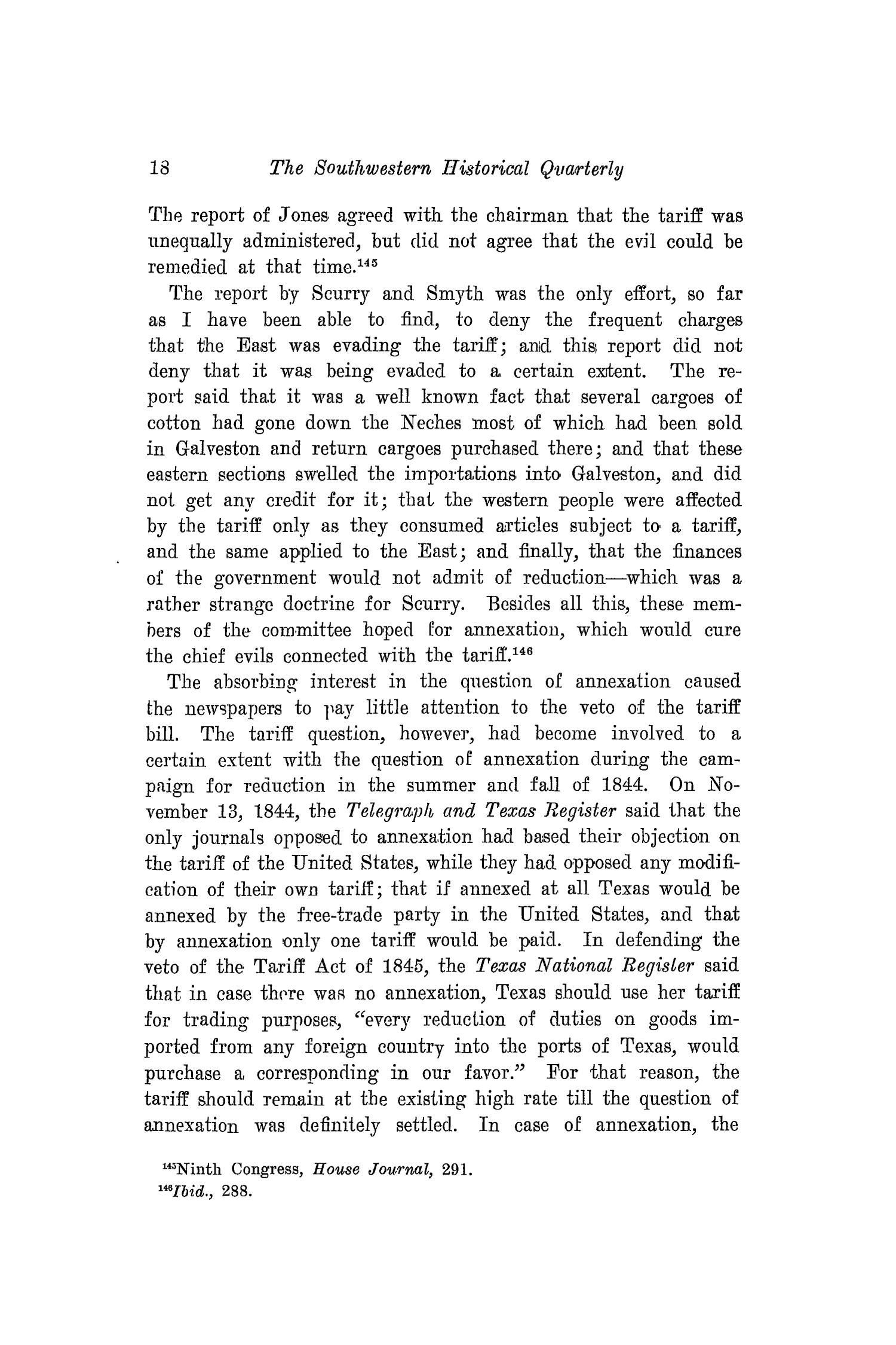 The Southwestern Historical Quarterly, Volume 21, July 1917 - April, 1918
                                                
                                                    18
                                                