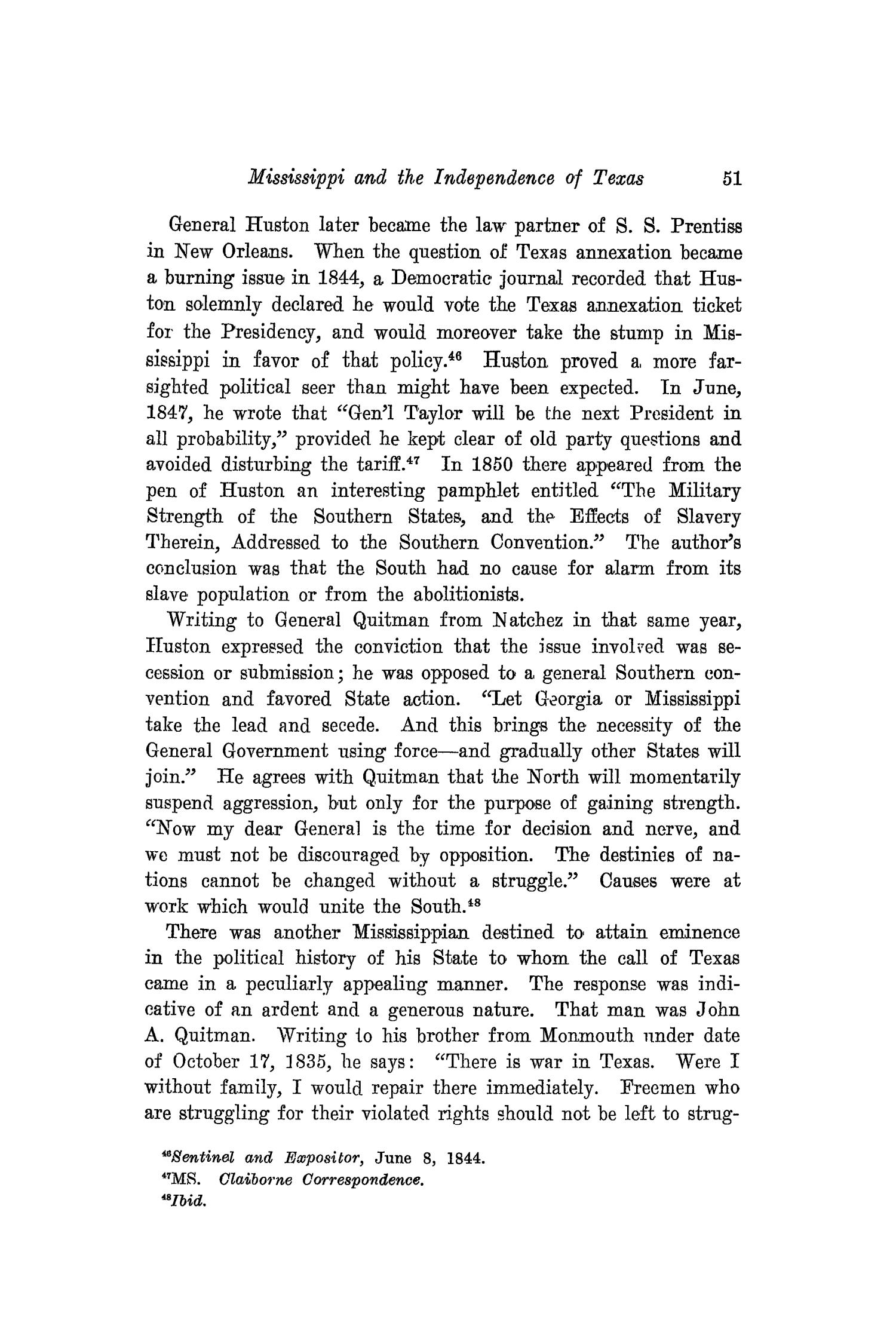 The Southwestern Historical Quarterly, Volume 21, July 1917 - April, 1918
                                                
                                                    51
                                                