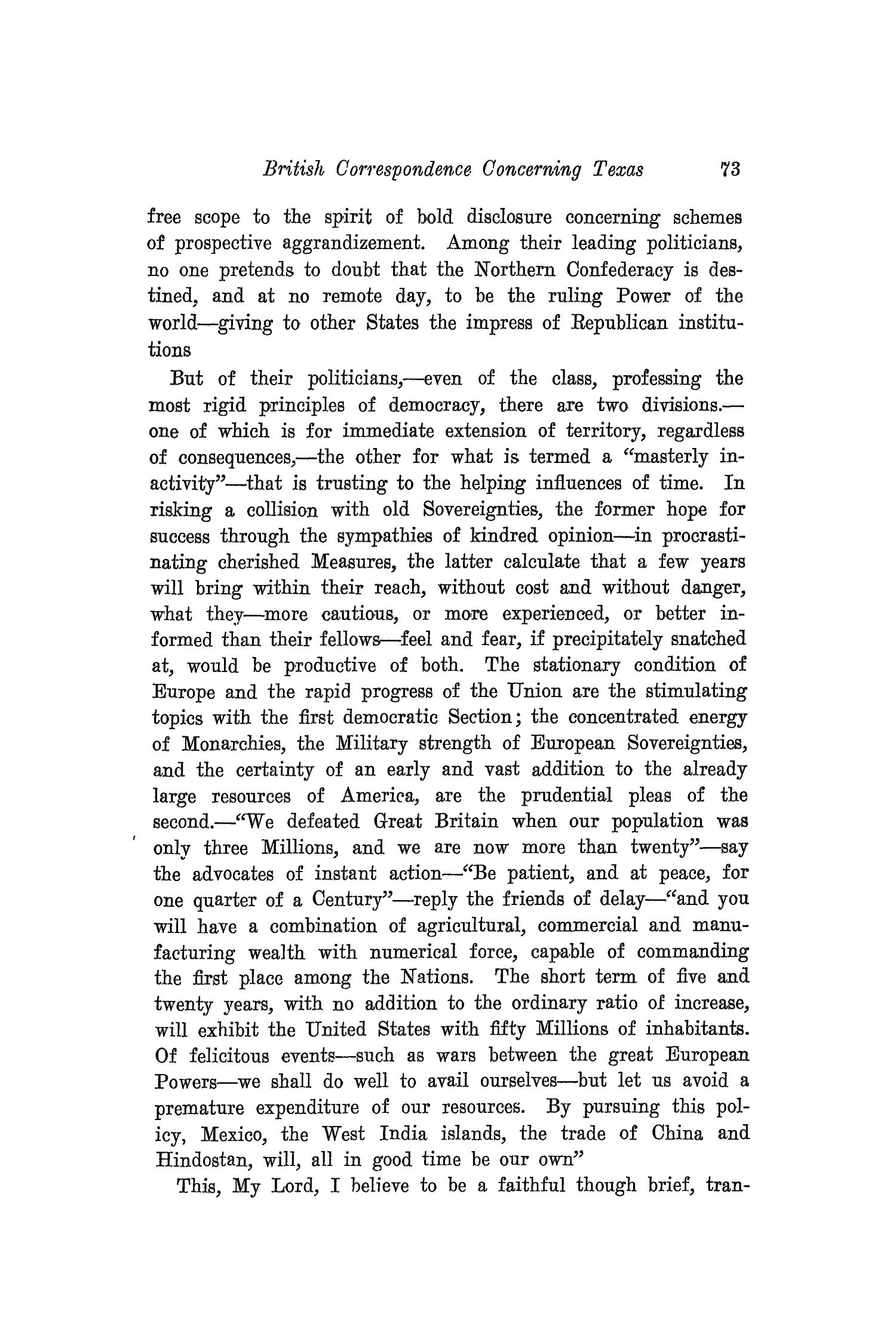 The Southwestern Historical Quarterly, Volume 21, July 1917 - April, 1918
                                                
                                                    73
                                                