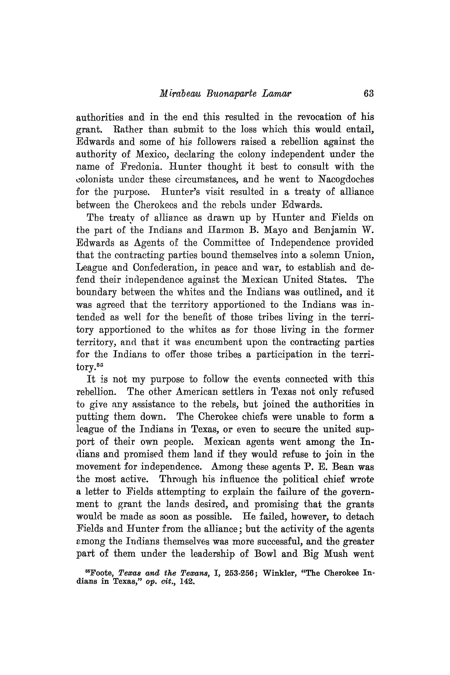 The Southwestern Historical Quarterly, Volume 24, July 1920 - April, 1921
                                                
                                                    63
                                                