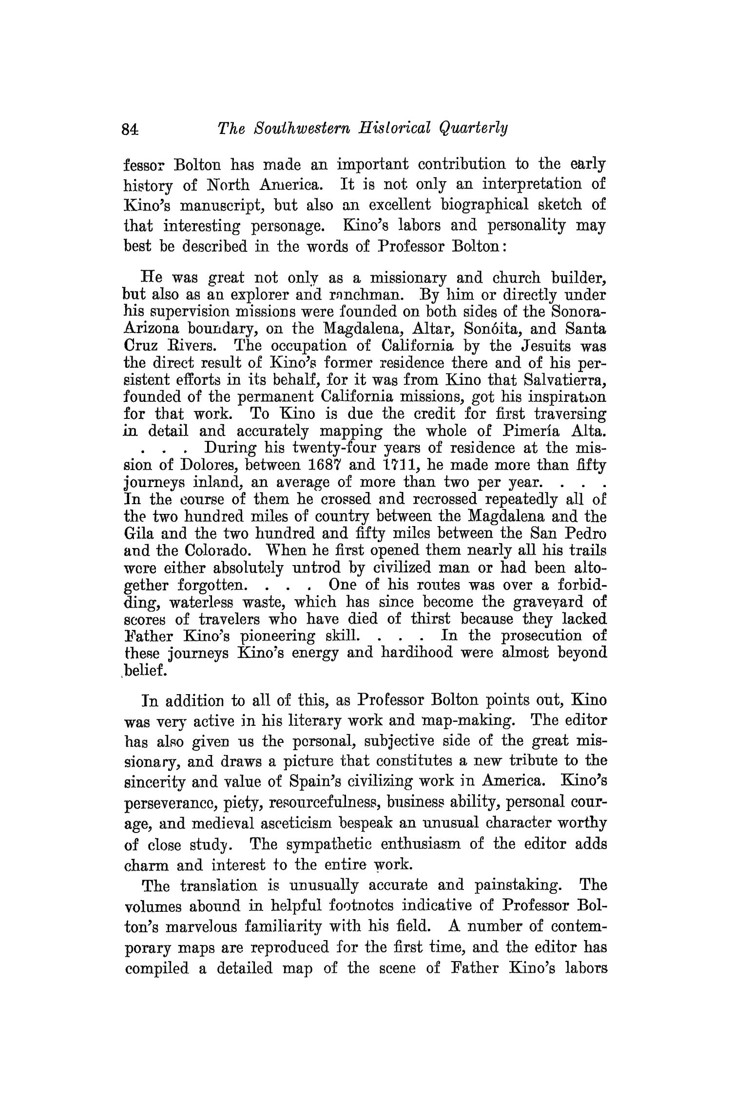 The Southwestern Historical Quarterly, Volume 24, July 1920 - April, 1921
                                                
                                                    84
                                                