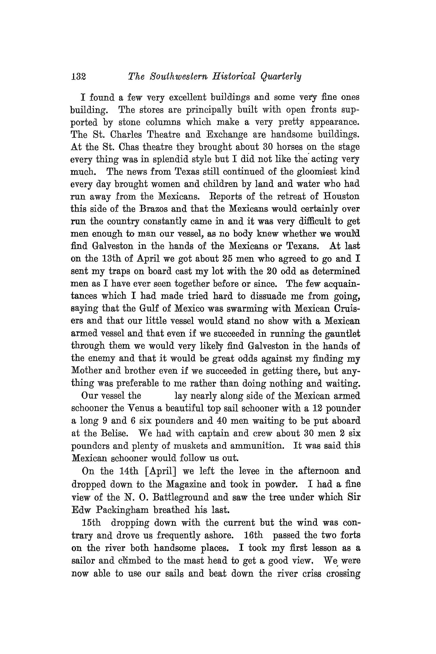 The Southwestern Historical Quarterly, Volume 25, July 1921 - April, 1922
                                                
                                                    132
                                                