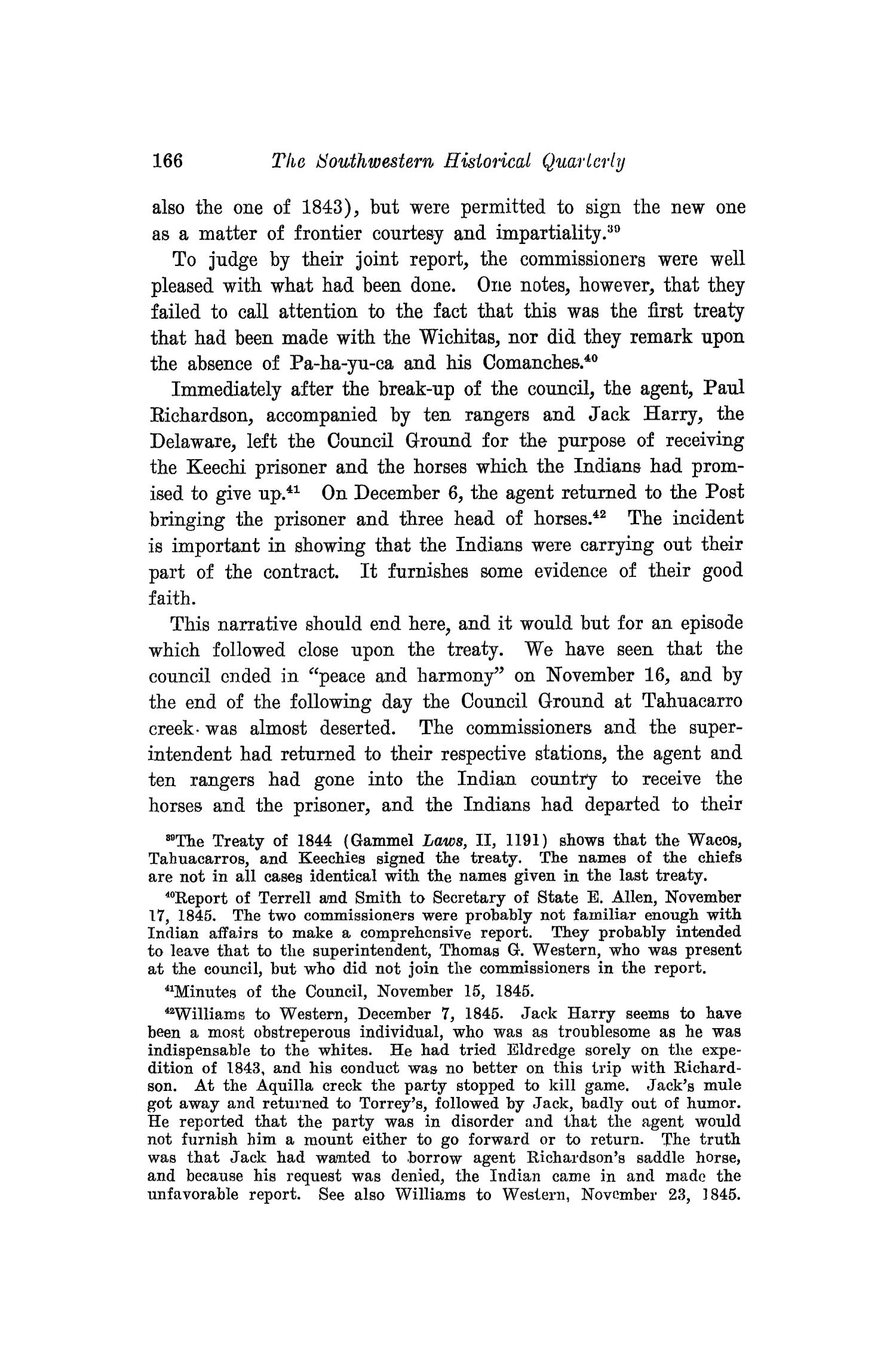The Southwestern Historical Quarterly, Volume 25, July 1921 - April, 1922
                                                
                                                    166
                                                