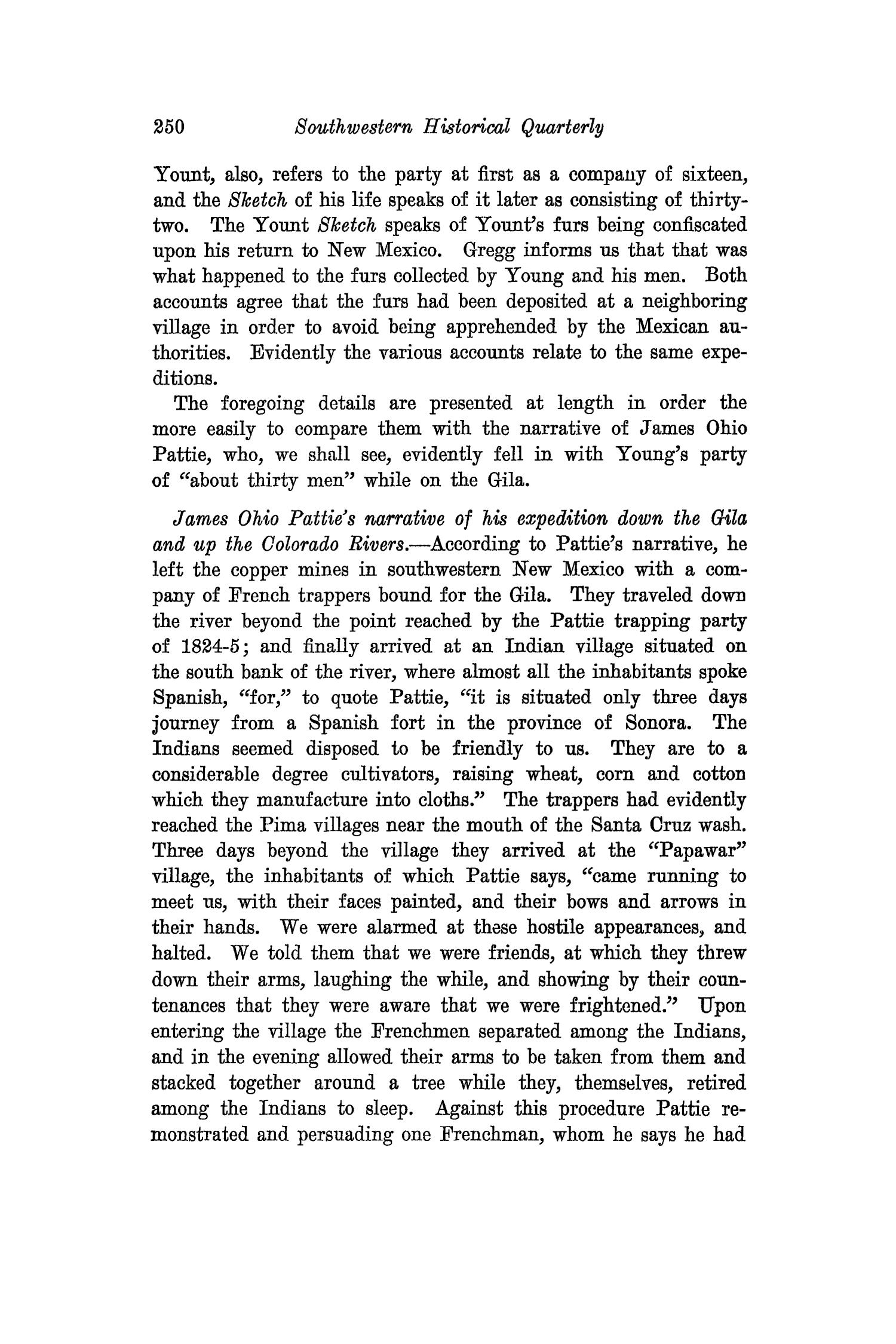 The Southwestern Historical Quarterly, Volume 26, July 1922 - April, 1923
                                                
                                                    250
                                                