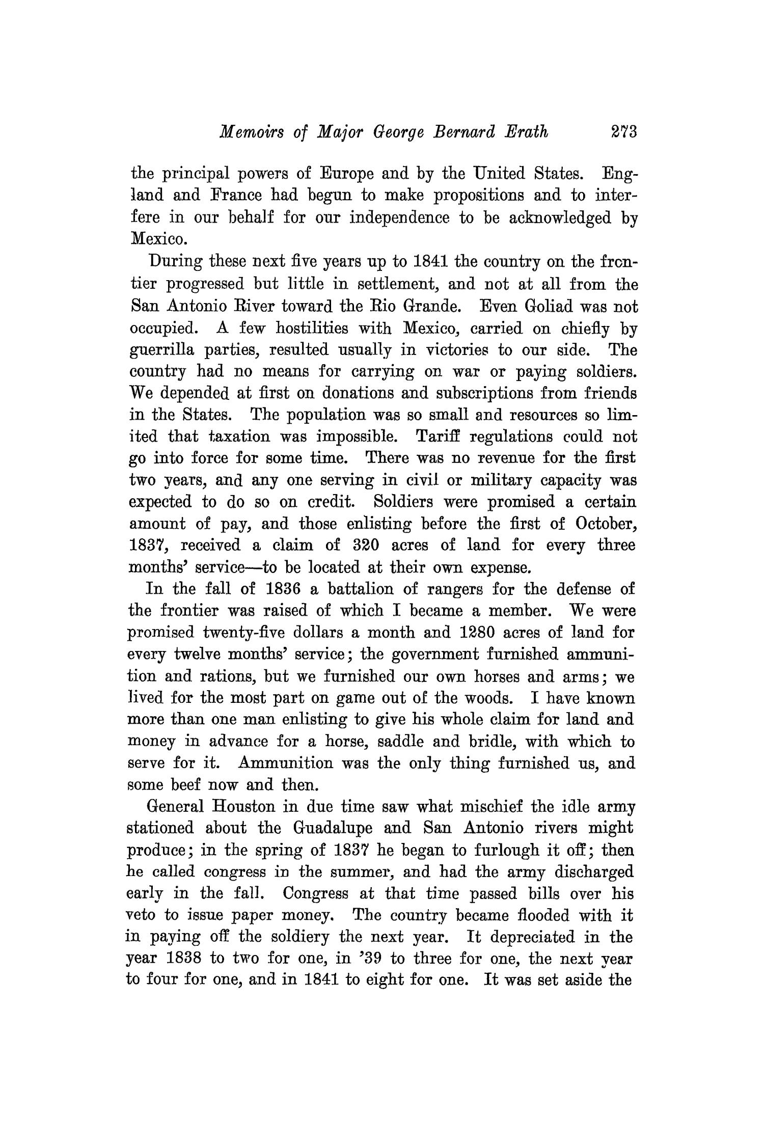 The Southwestern Historical Quarterly, Volume 26, July 1922 - April, 1923
                                                
                                                    273
                                                