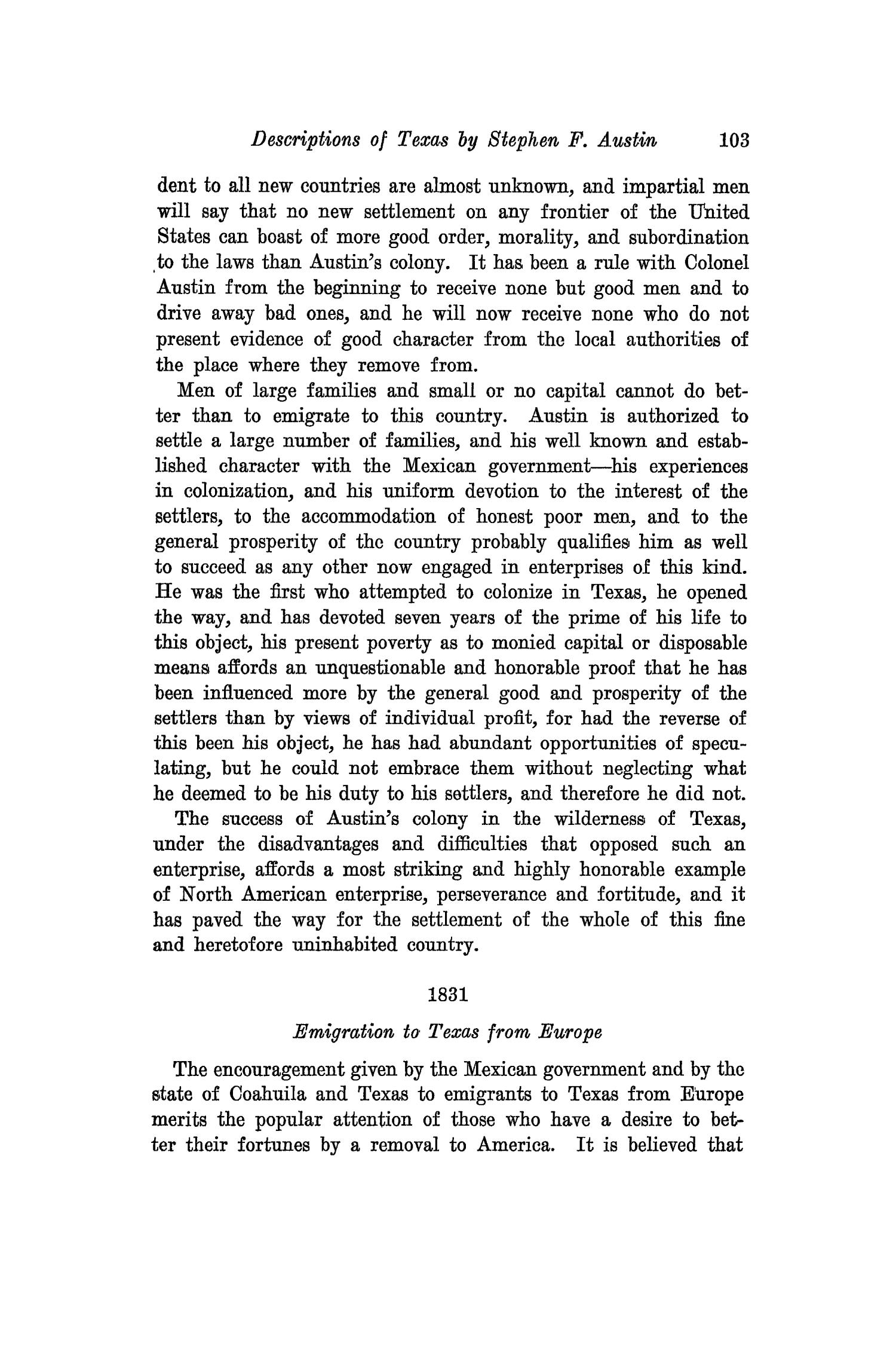 The Southwestern Historical Quarterly, Volume 28, July 1924 - April, 1925
                                                
                                                    103
                                                