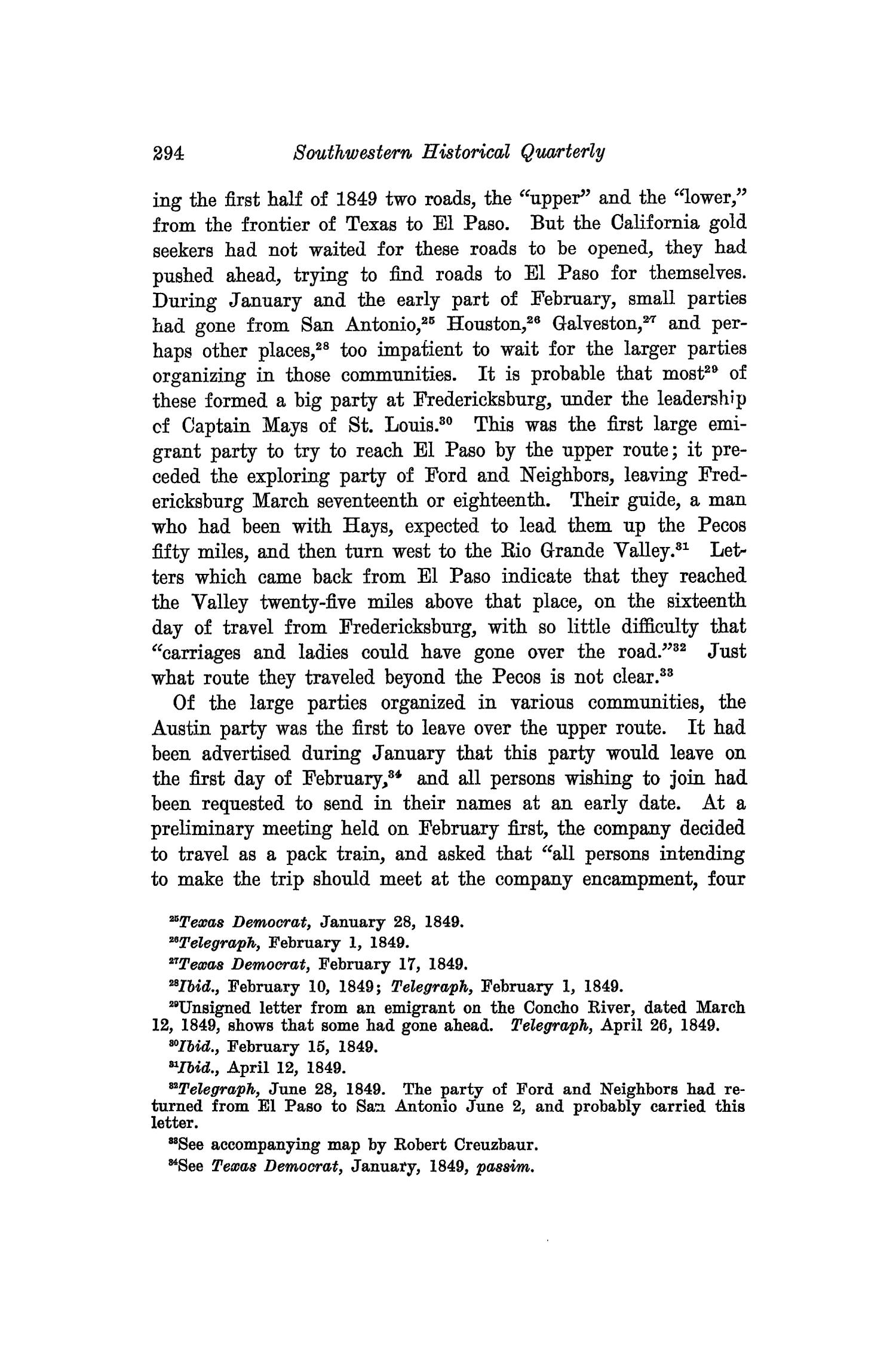 The Southwestern Historical Quarterly, Volume 28, July 1924 - April, 1925
                                                
                                                    294
                                                