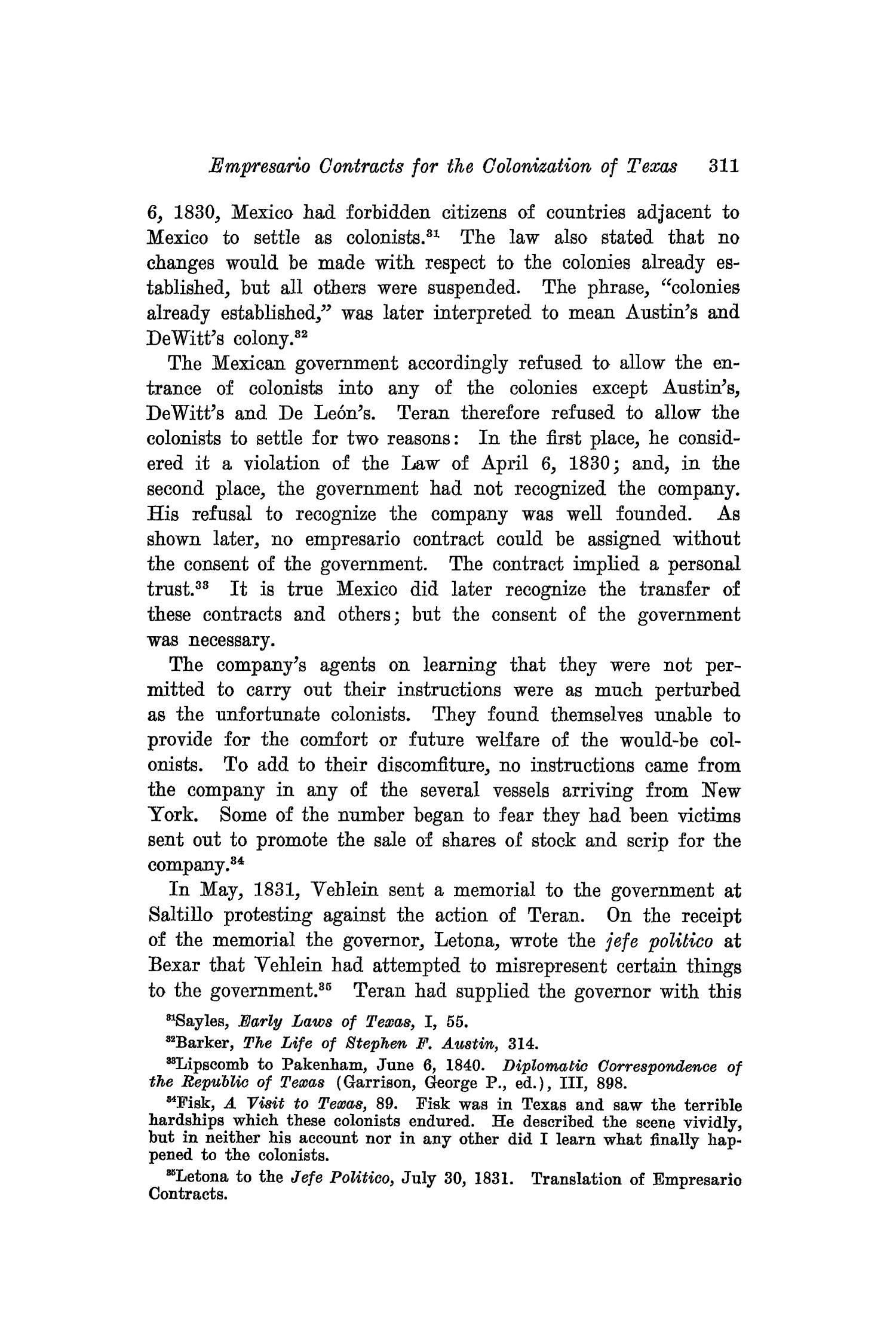 The Southwestern Historical Quarterly, Volume 31, July 1927 - April, 1928
                                                
                                                    311
                                                